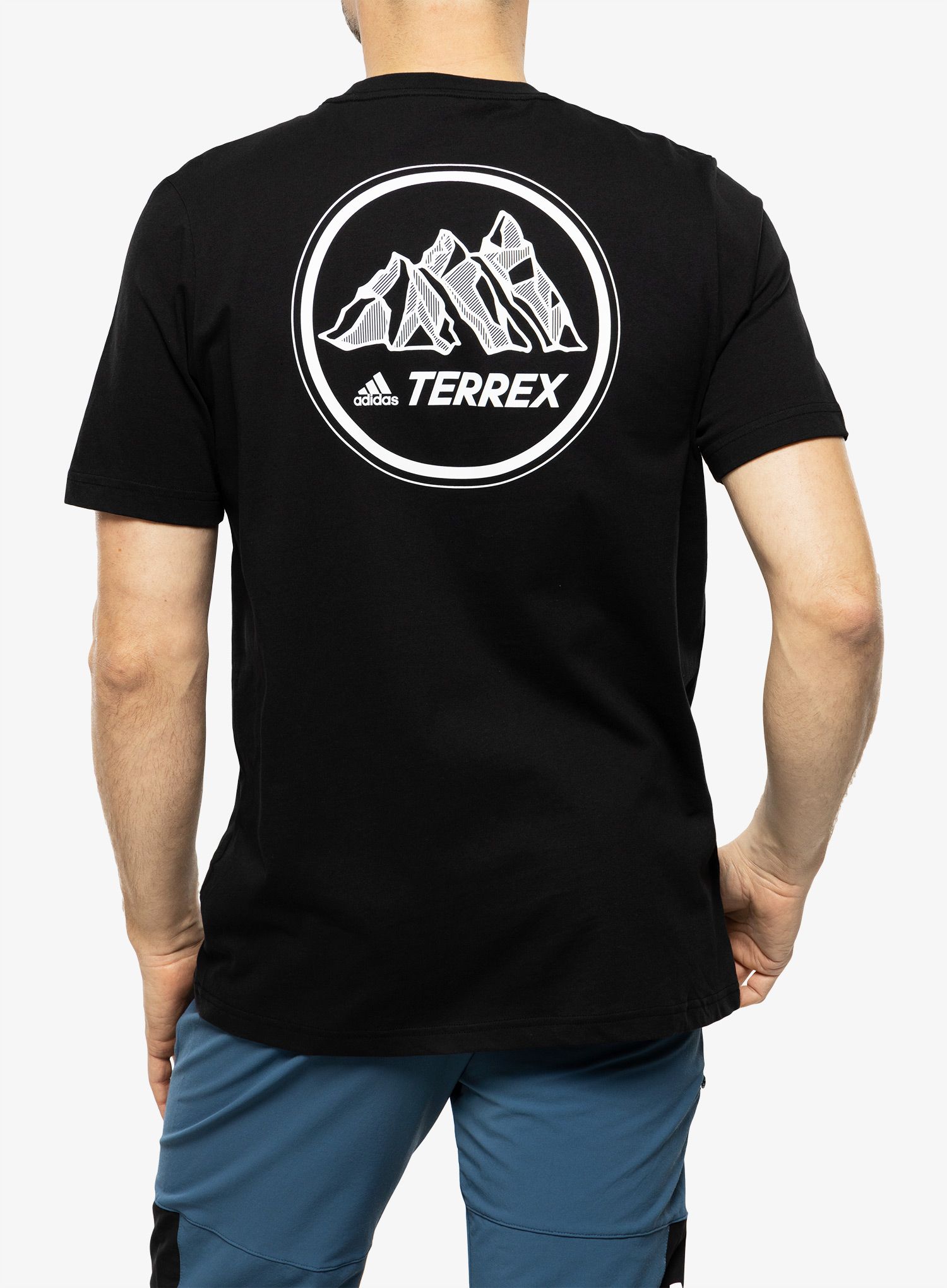 Majica adidas TERREX Mountain Graphic Tee - black