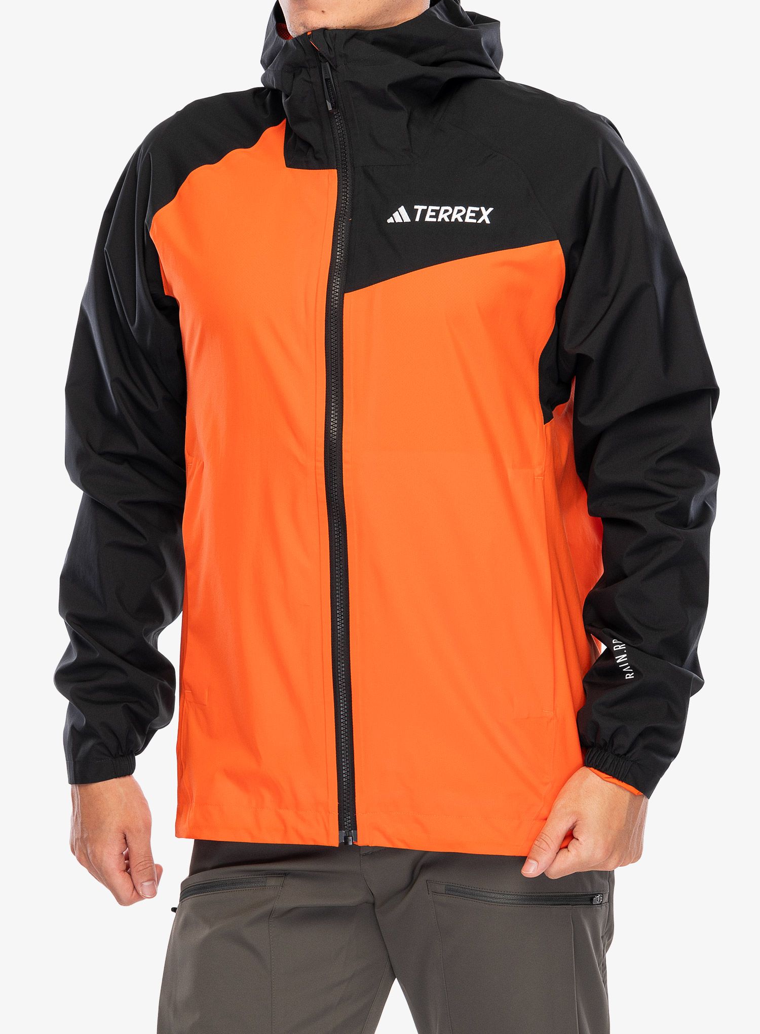 Kišna jakna adidas TERREX Multi 2L RAIN.RDY Jacket - semi impact orange/black