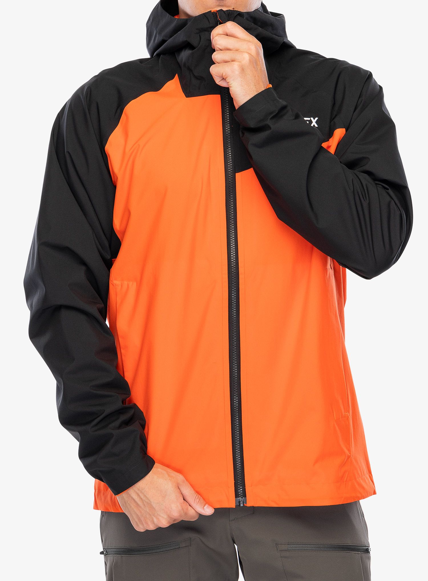 Kišna jakna adidas TERREX Multi 2L RAIN.RDY Jacket - semi impact orange/black