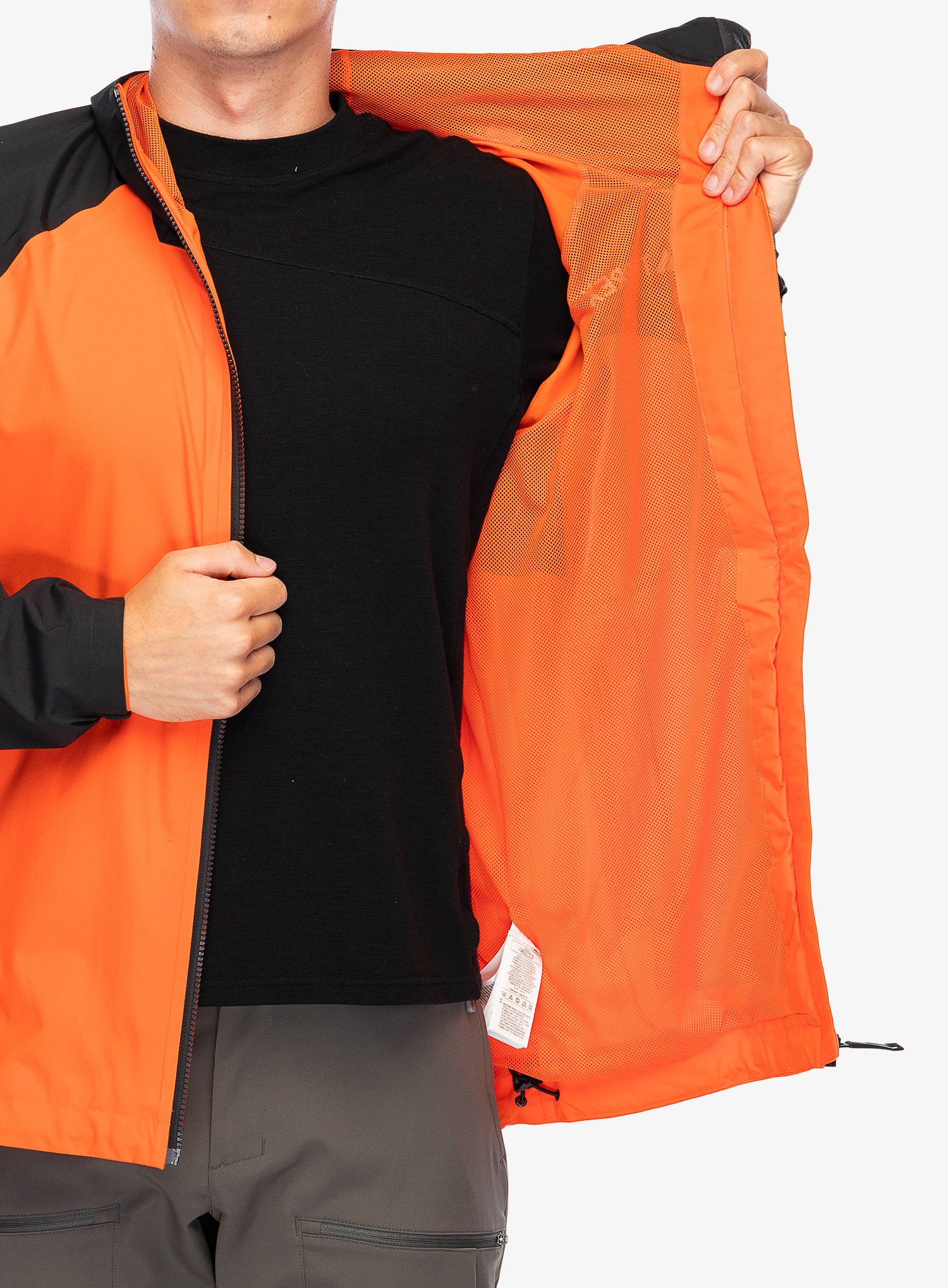 Kišna jakna adidas TERREX Multi 2L RAIN.RDY Jacket - semi impact orange/black