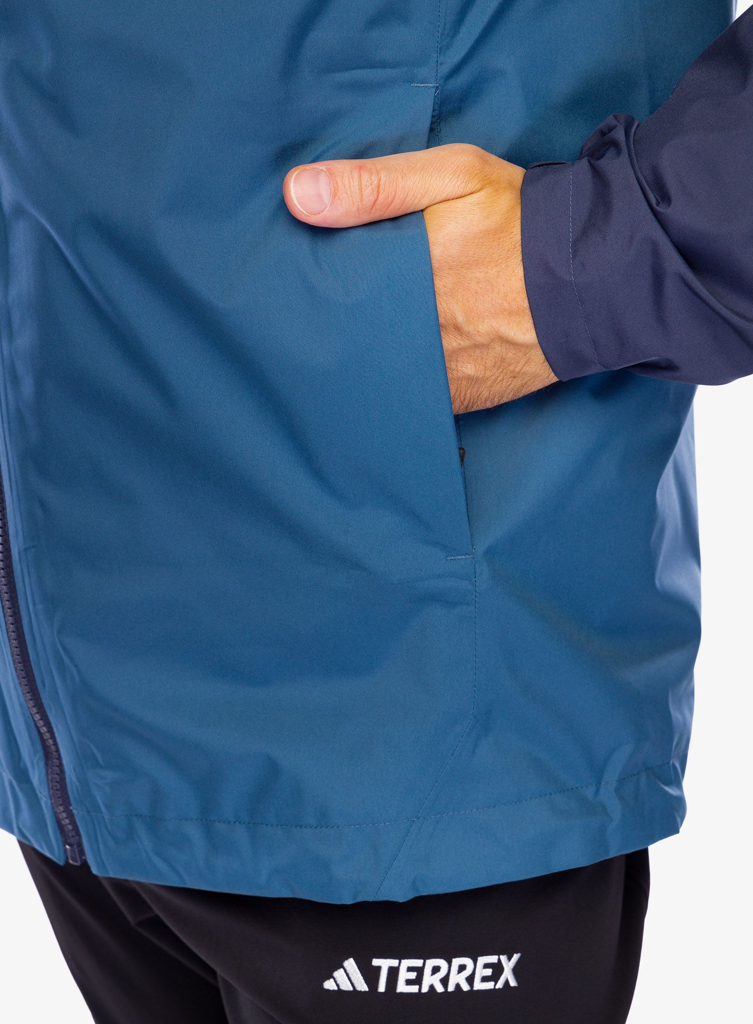 Kišna jakna adidas TERREX Multi 2L RAIN.RDY Jacket - wonder steel/shadow navy