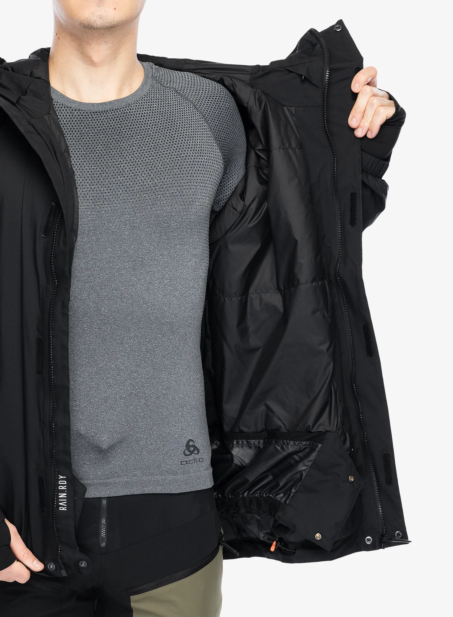 Skijaška jakna adidas TERREX Multi 2L RAIN.RDY Insulated Jacket - black
