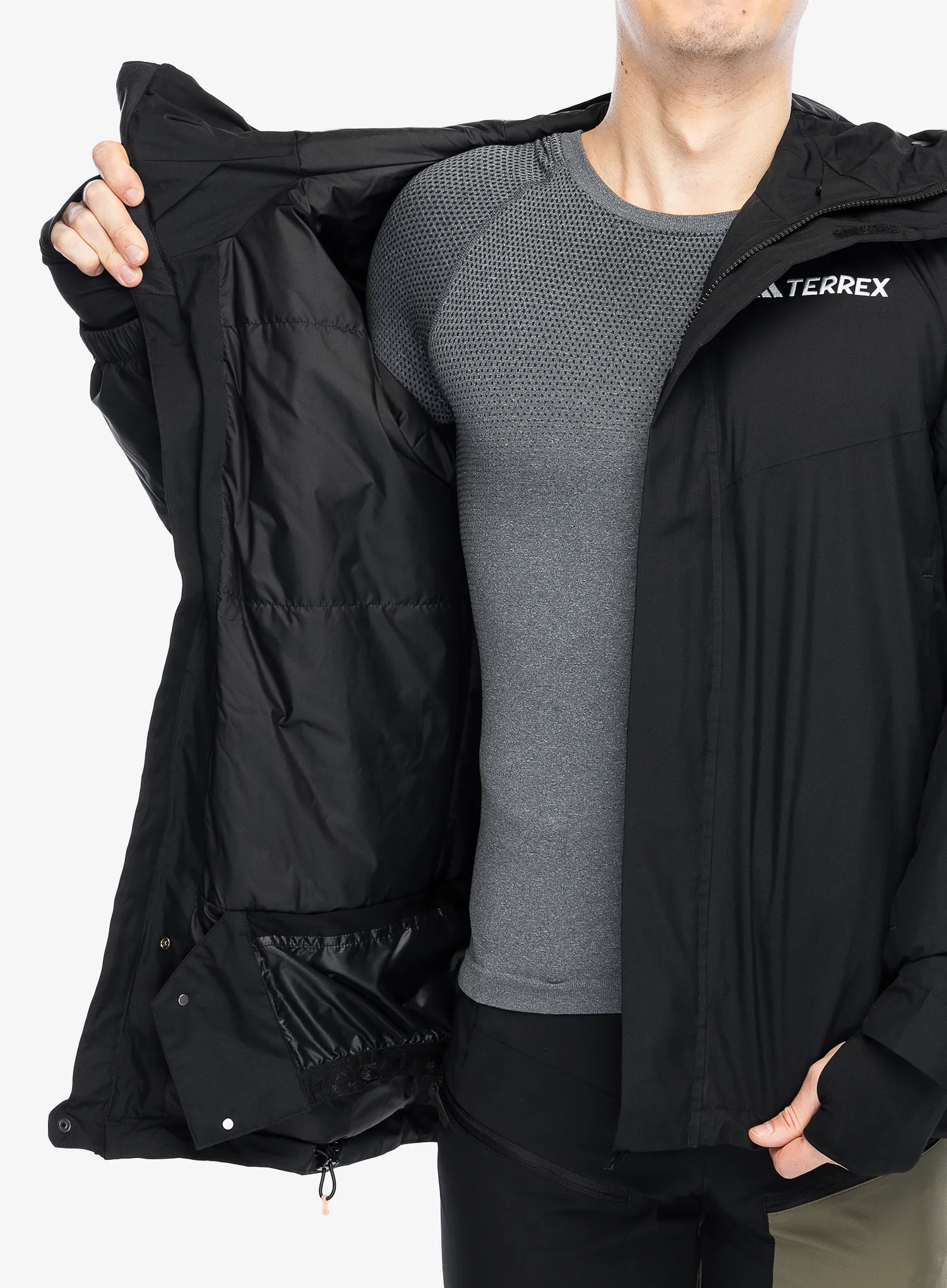 Skijaška jakna adidas TERREX Multi 2L RAIN.RDY Insulated Jacket - black