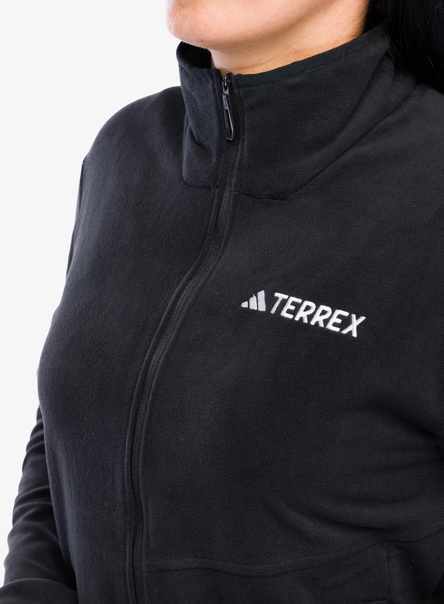 Ženska dukserica od flisa adidas TERREX Multi Full Zip Fleece Jacket - black