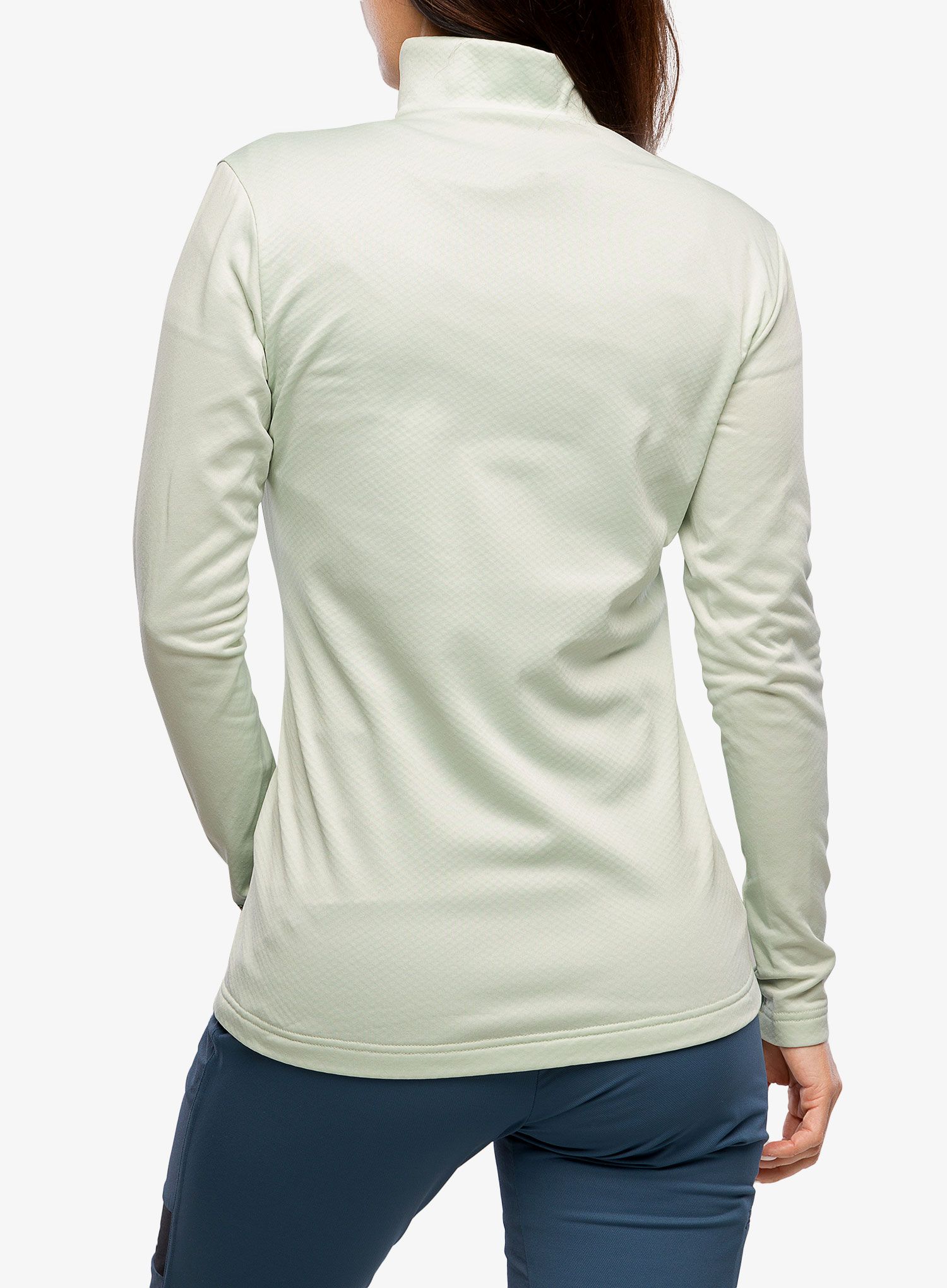 Ženska dukserica od flisa adidas TERREX Multi Full Zip Fleece Jacket - linen green