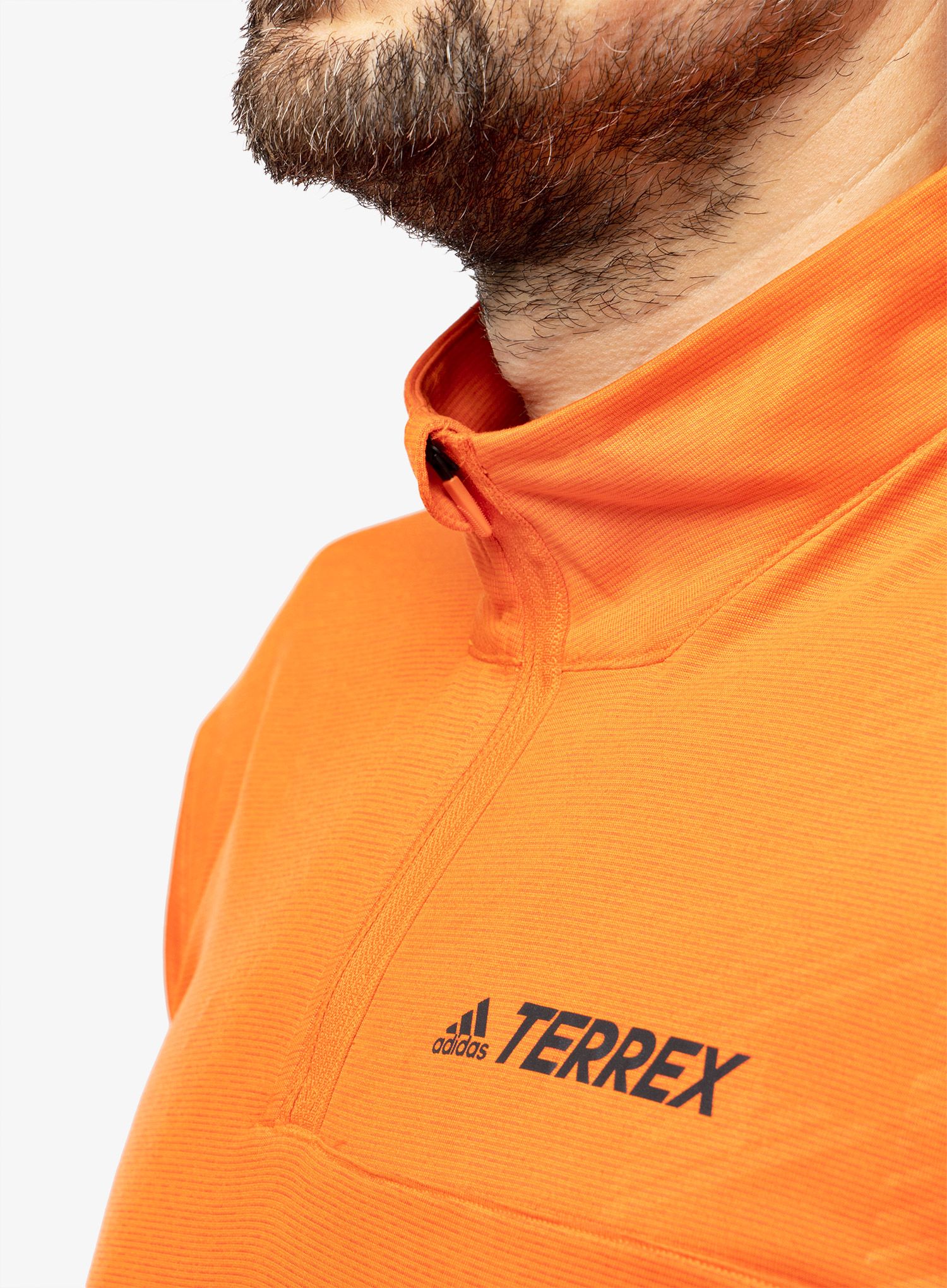 Dukserica adidas TERREX Multi Half-Zip LS - semi impact orange