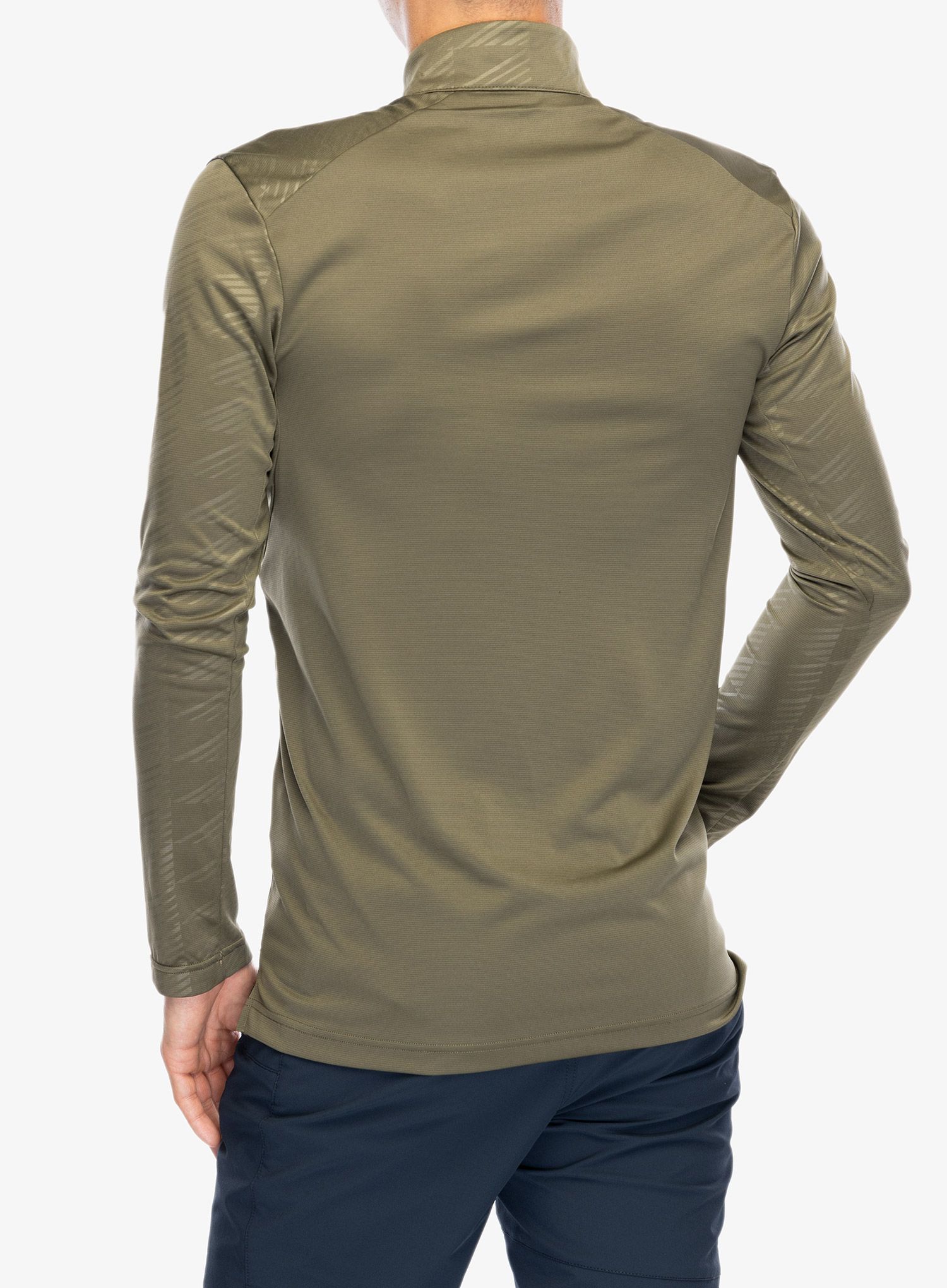 Dukserica adidas TERREX Multi Half Zip Longsleeve Tee - olive strata
