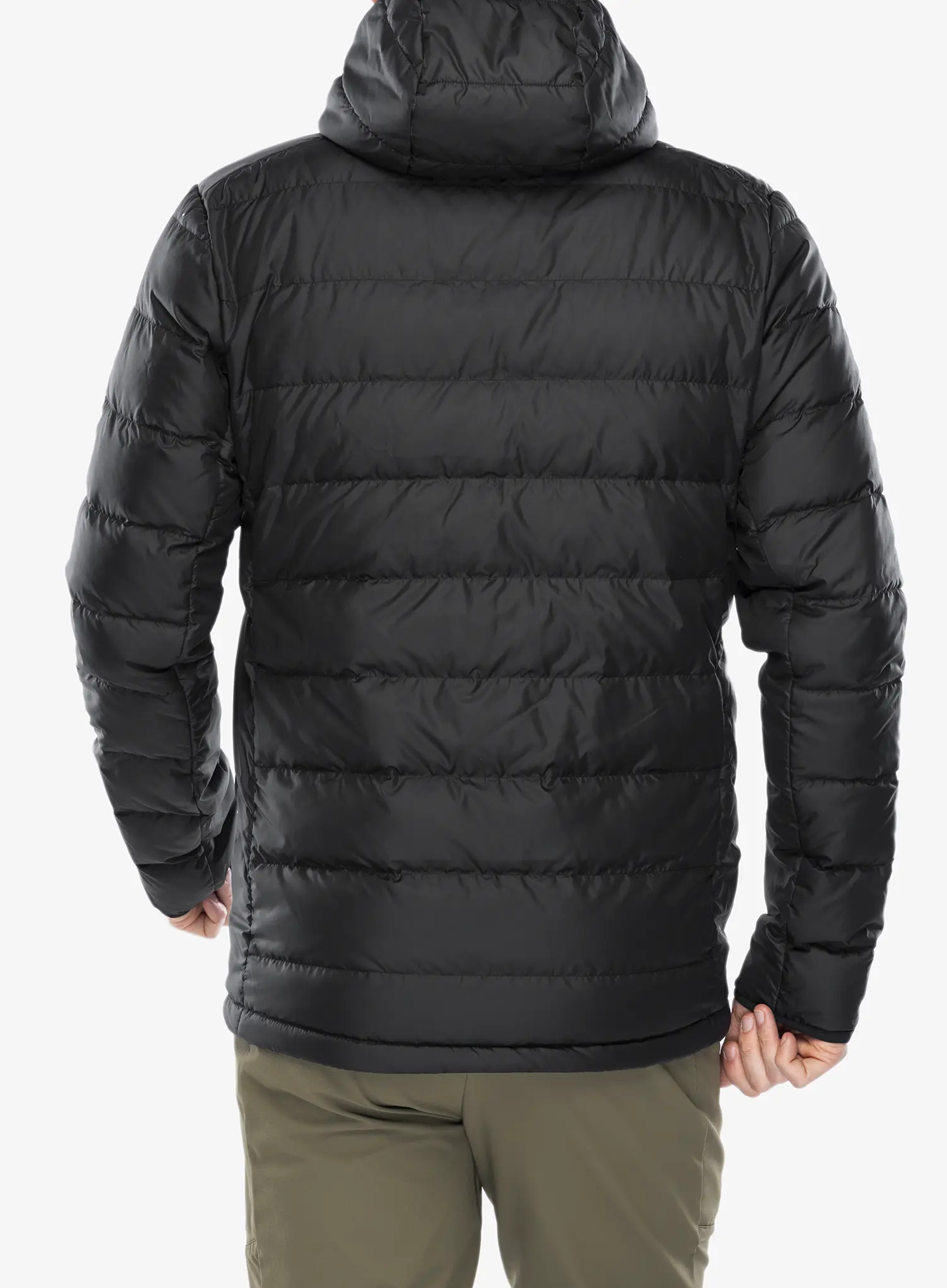 Pernata jakna adidas TERREX Multi Light Down Hooded Jacket - black
