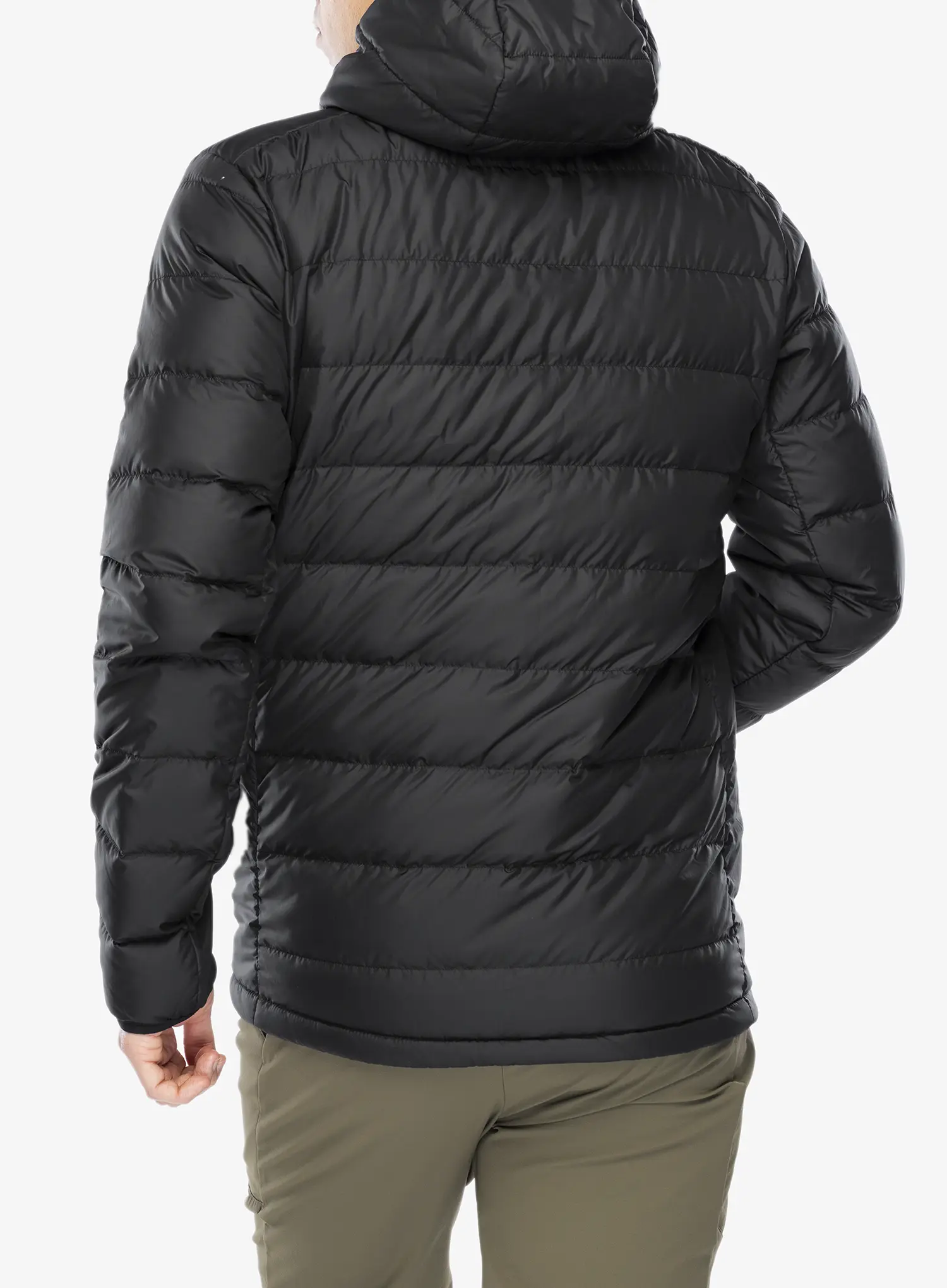Pernata jakna adidas TERREX Multi Light Down Hooded Jacket - black
