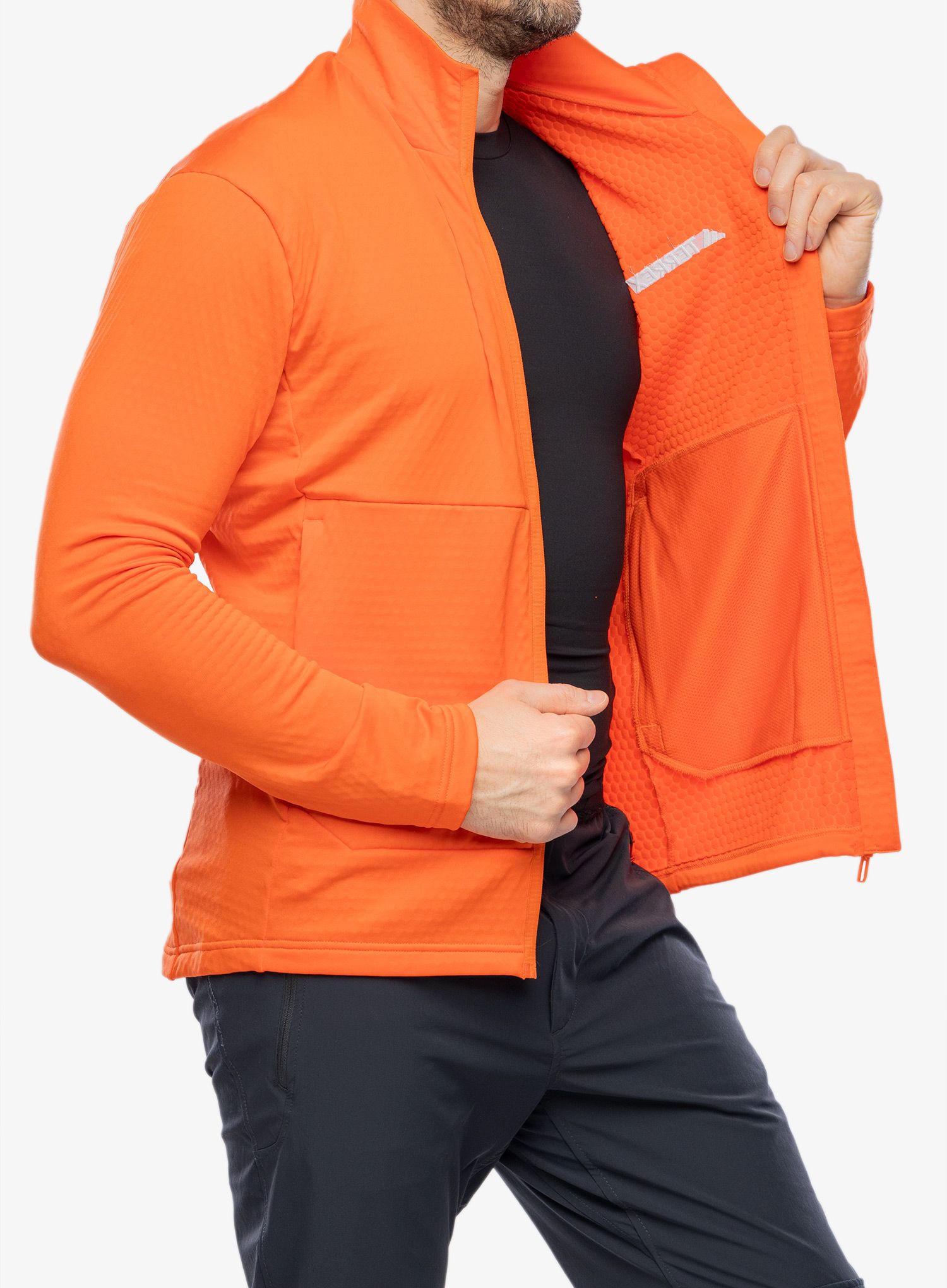 Dukserica od flisa adidas TERREX Multi Light Fleece Full Zip Jacket - semi impact orange