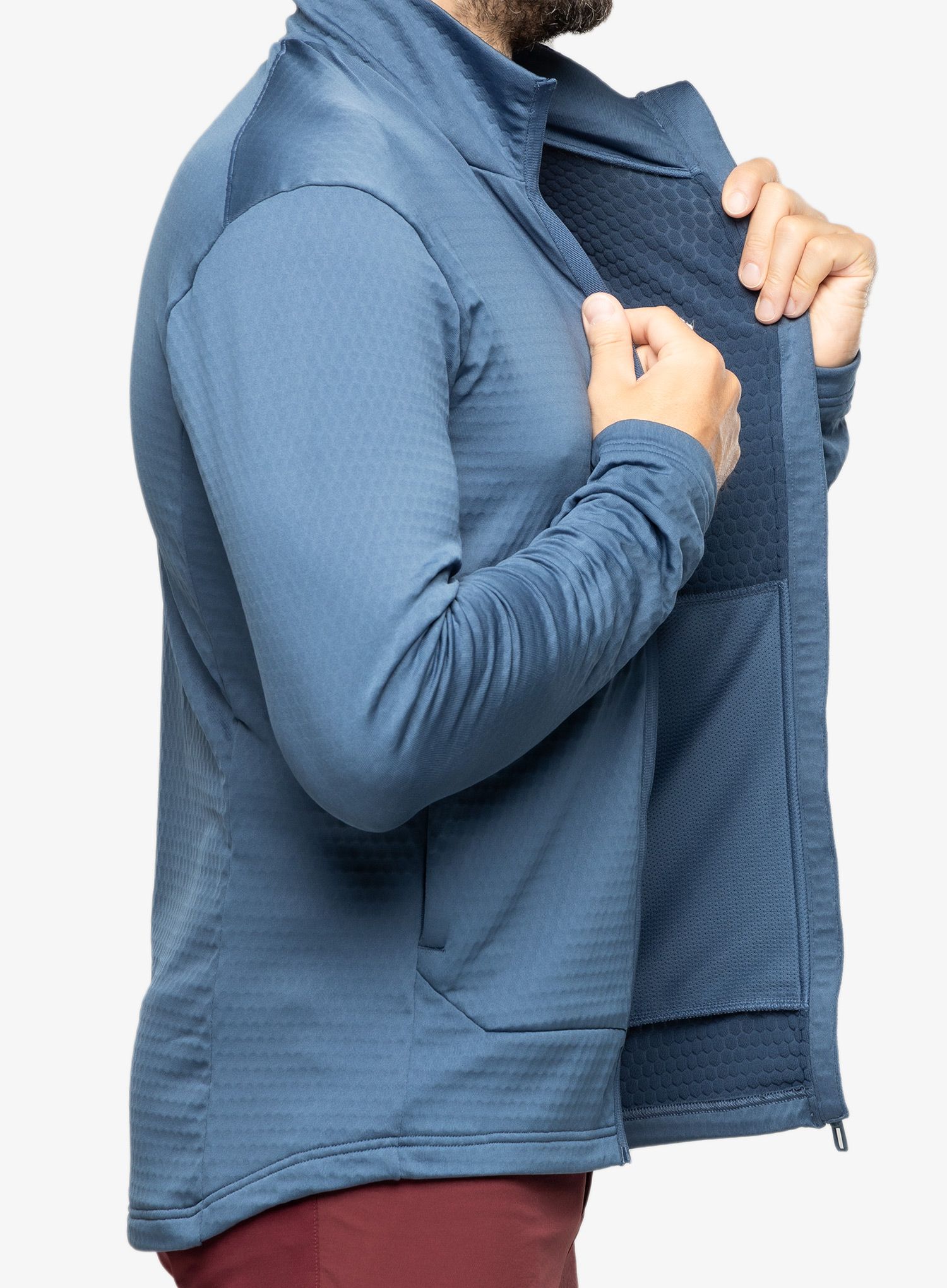 Dukserica na otkopčavanje adidas TERREX Multi Light Fleece Full Zip Jacket - wonste