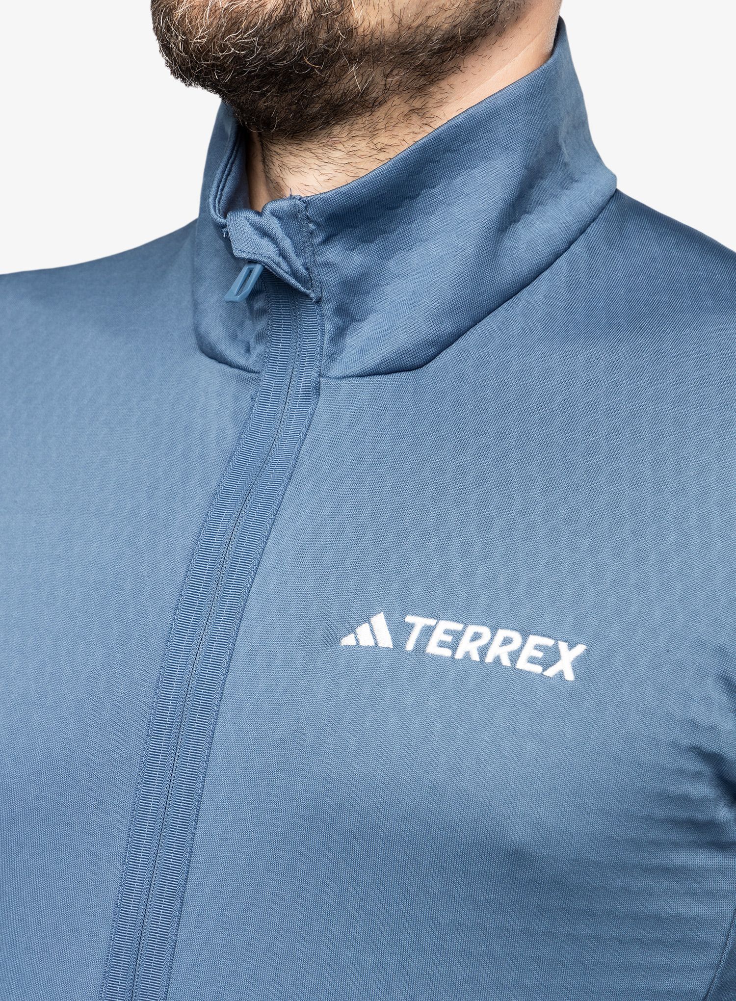 Dukserica na otkopčavanje adidas TERREX Multi Light Fleece Full Zip Jacket - wonste