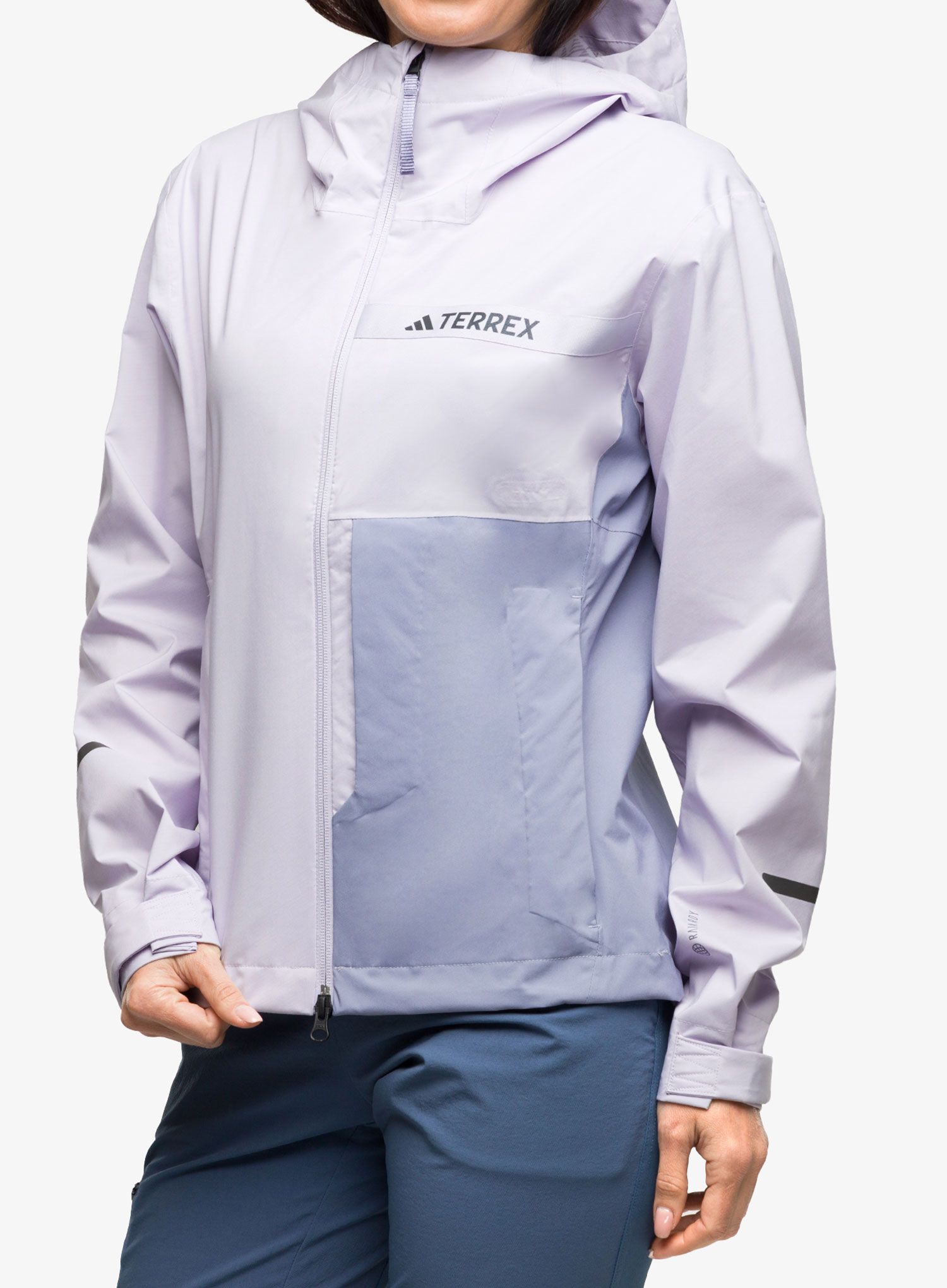 Ženska jakna s membranom adidas TERREX Multi RAIN.RDY 2.5L Jacket - silver dawn