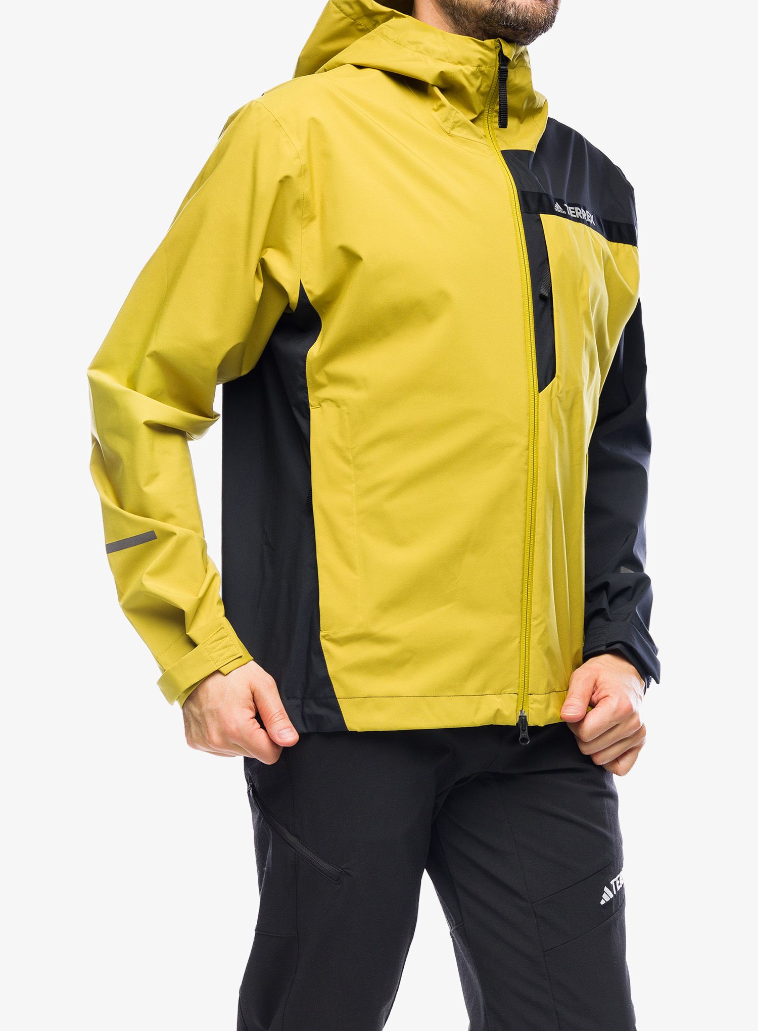 Kišna jakna adidas TERREX Multi Rain.RDY - pulse olive