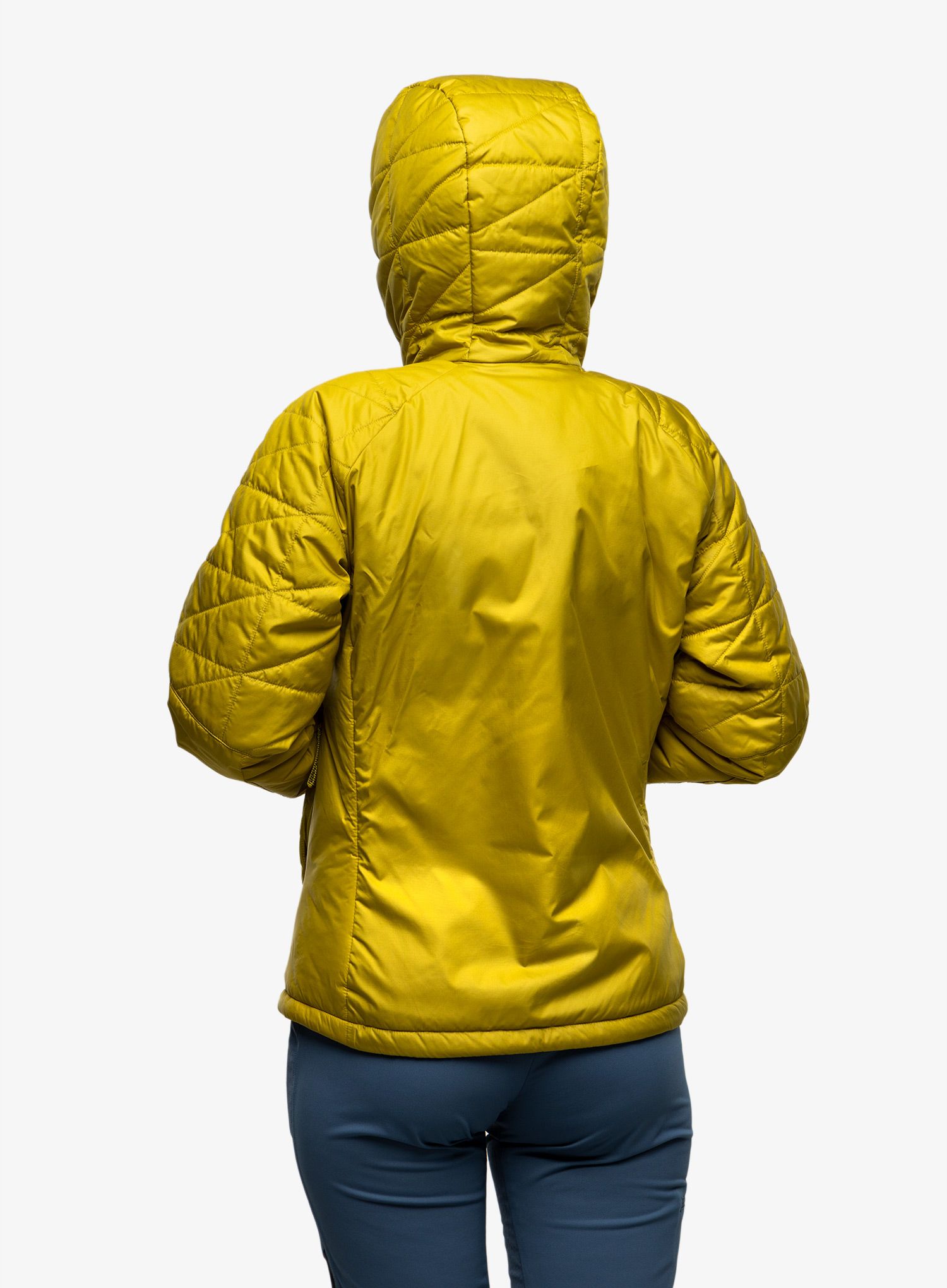 Jakna s postavom adidas TERREX Multi Synthetic Insulated Hooded Jacket - pulse olive