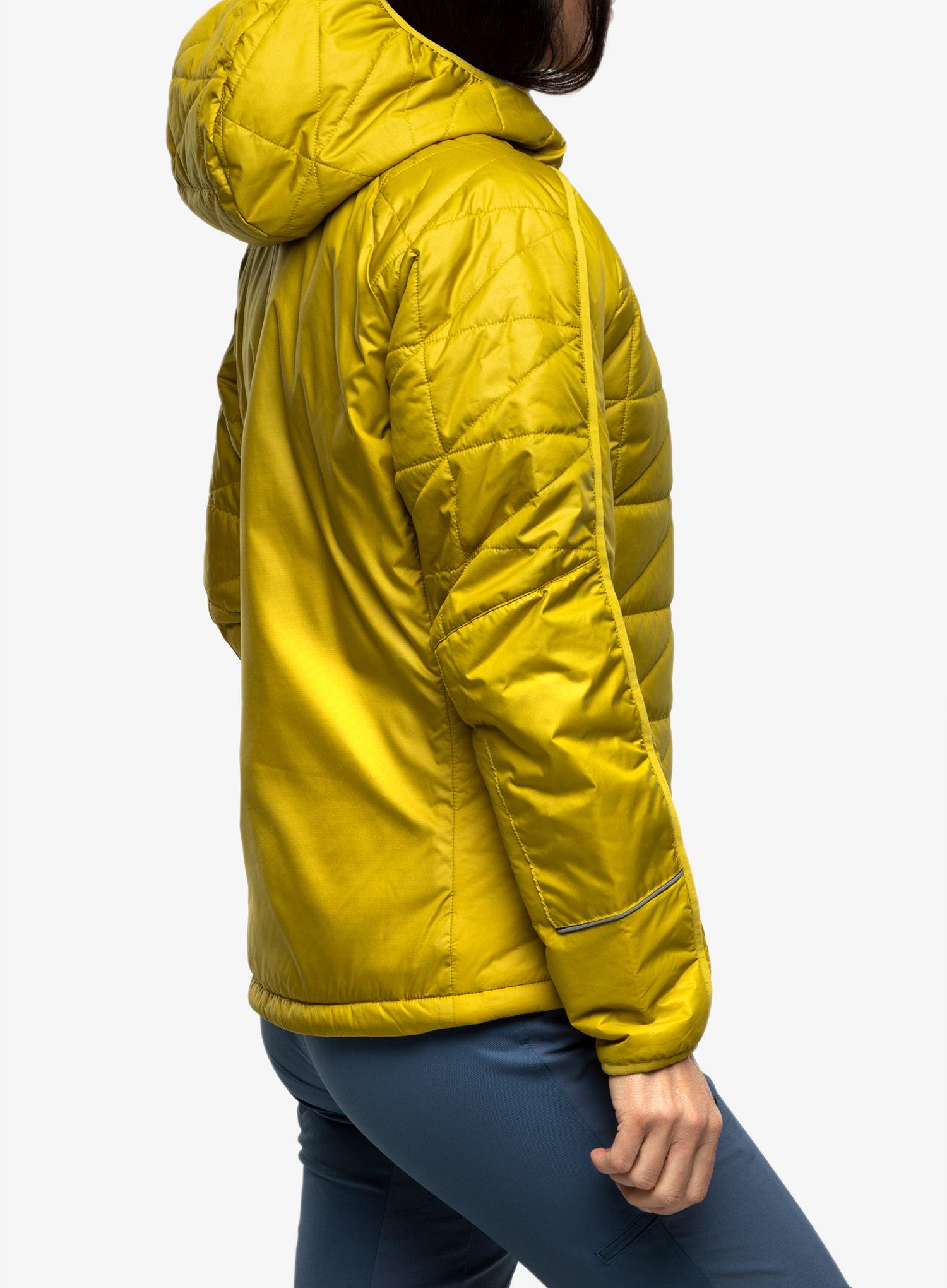 Jakna s postavom adidas TERREX Multi Synthetic Insulated Hooded Jacket - pulse olive