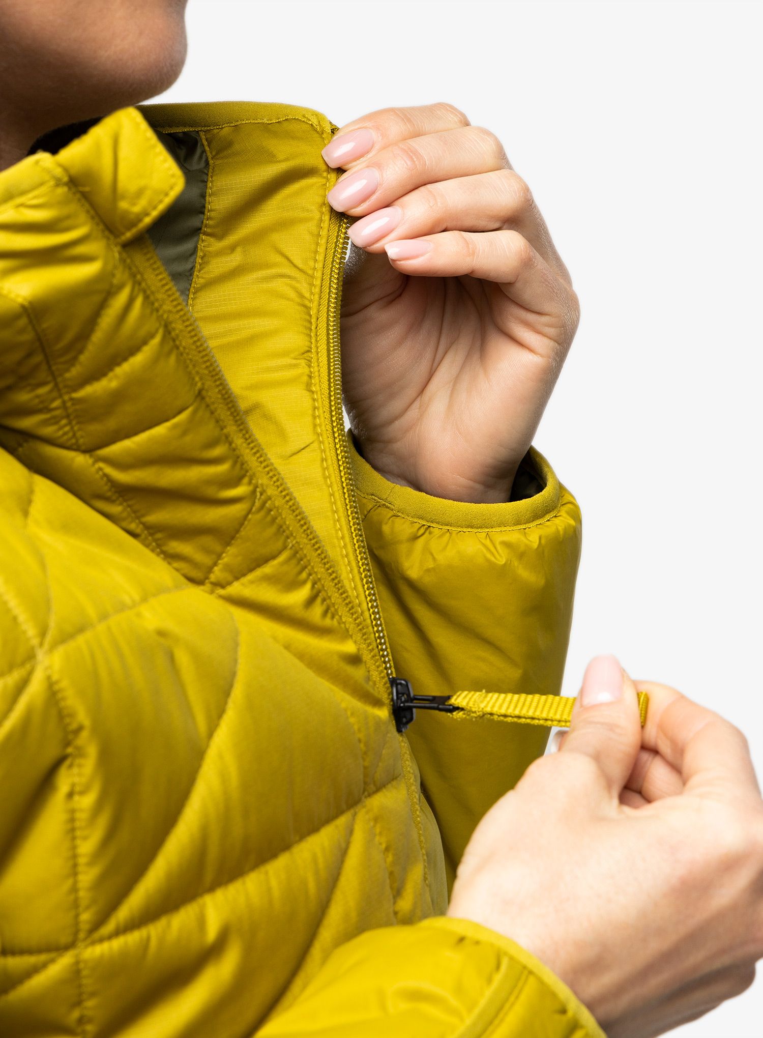 Jakna s postavom adidas TERREX Multi Synthetic Insulated Hooded Jacket - pulse olive