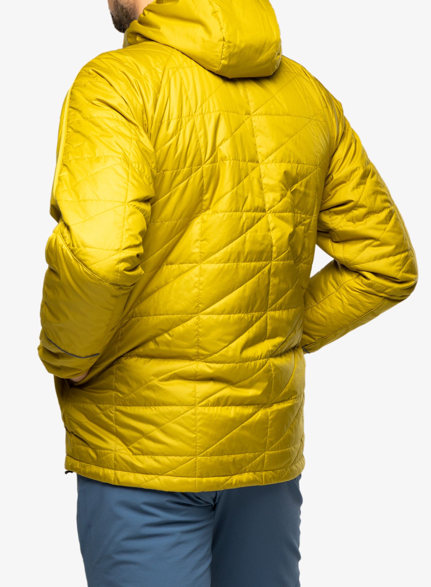 Jakna s postavom adidas TERREX Multi Synthetic Insulated Hooded Jkt - pulse olive