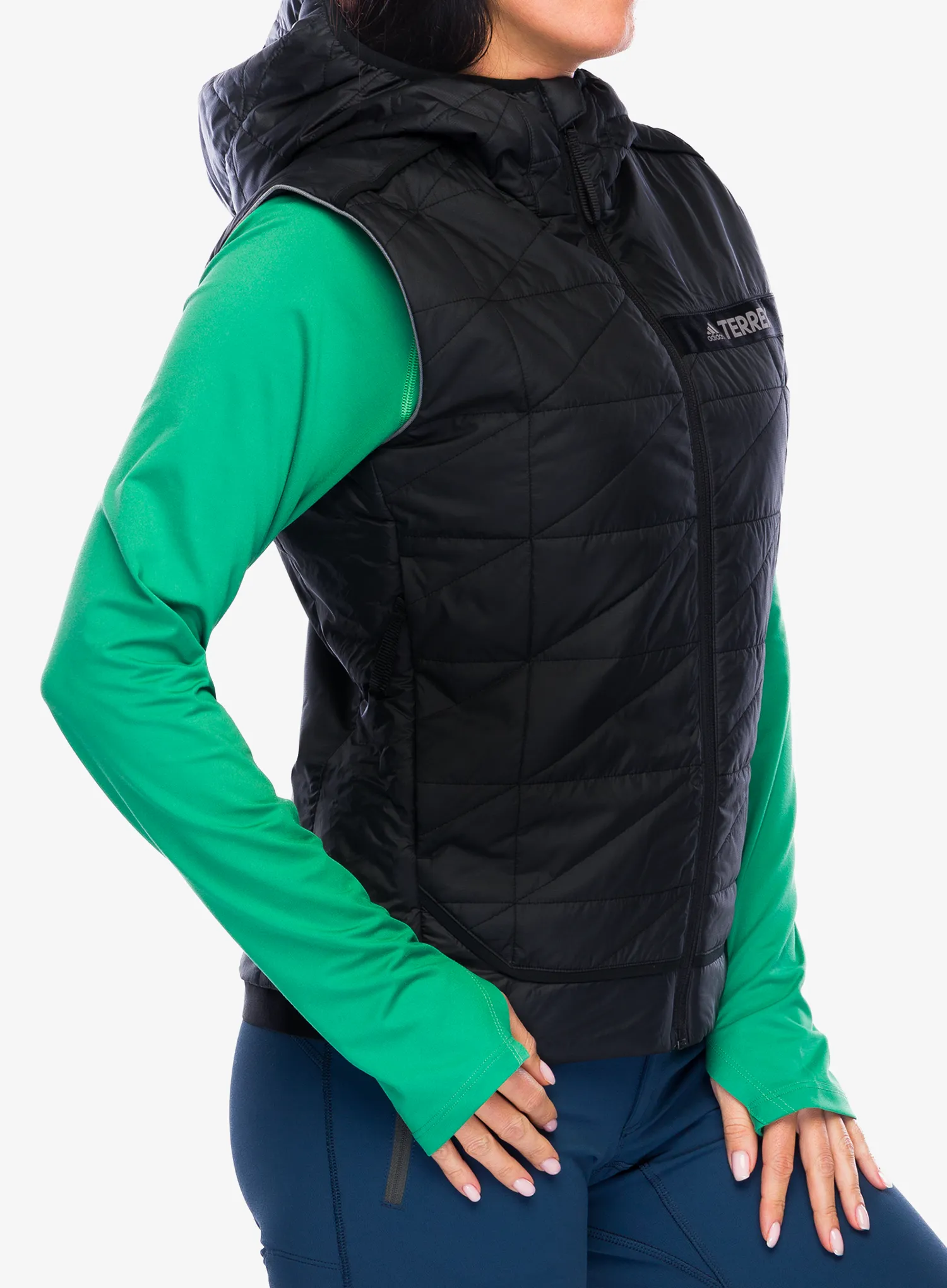 Ženski prsluk adidas TERREX Multi Synthetic Insulated Vest - black