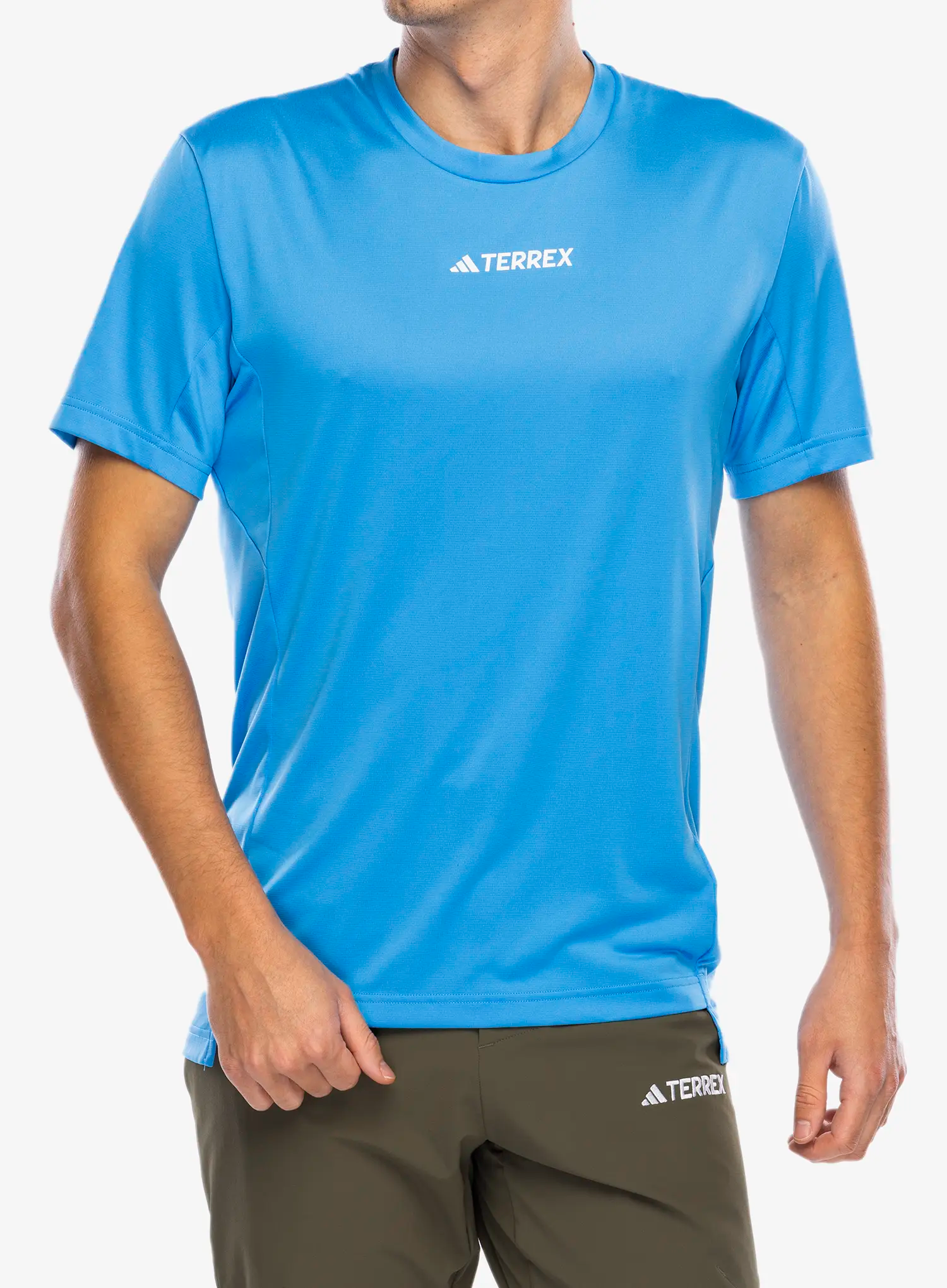 Brzosušeća majica adidas TERREX Multi Tee - pulse blue