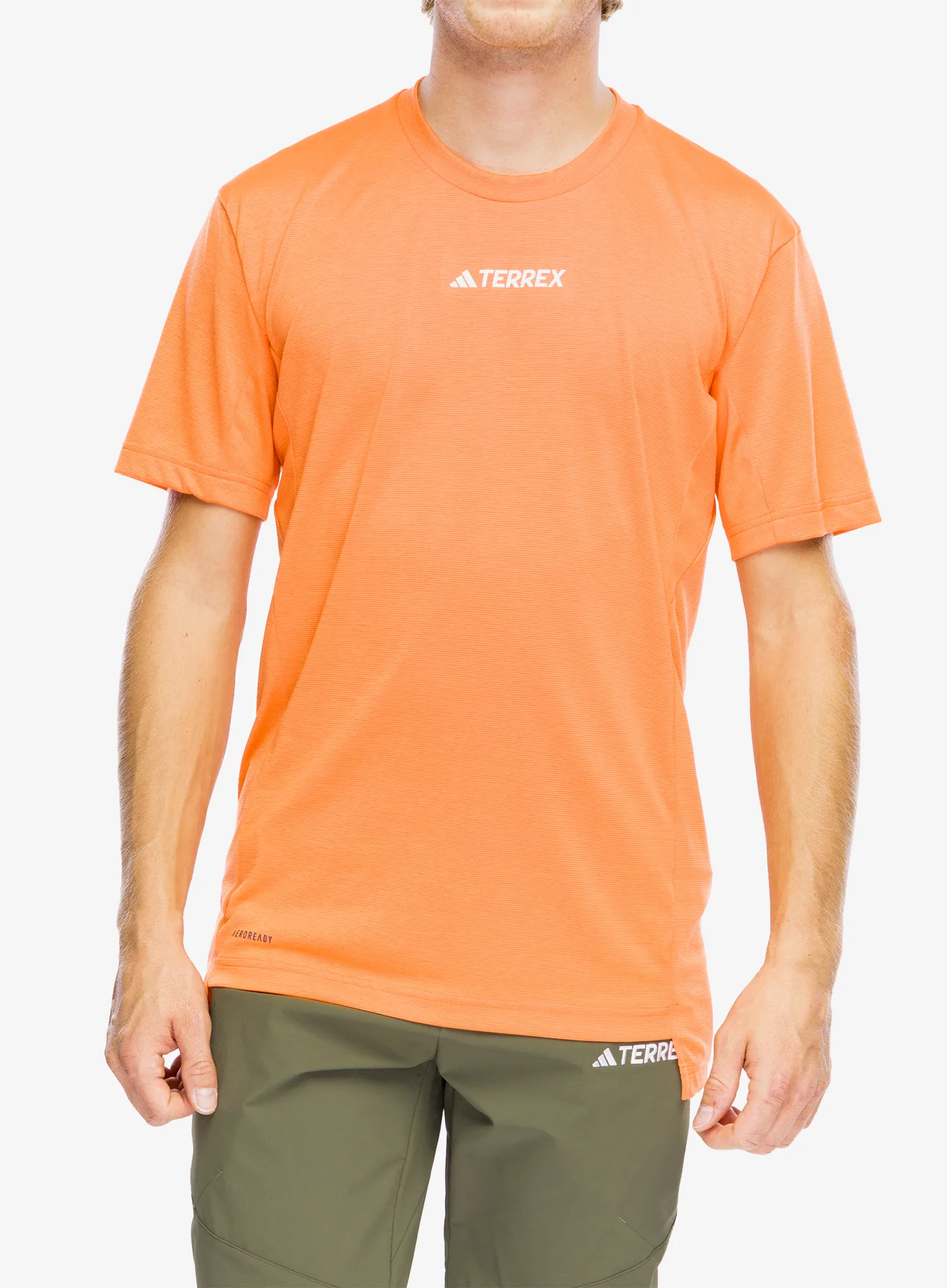 Brzosušeća majica adidas TERREX Multi Tee - semi impact orange