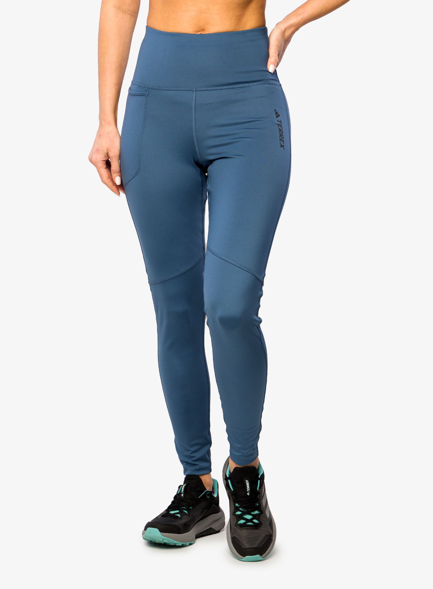 Ženske tajice adidas TERREX Multi Tights - wonder steel