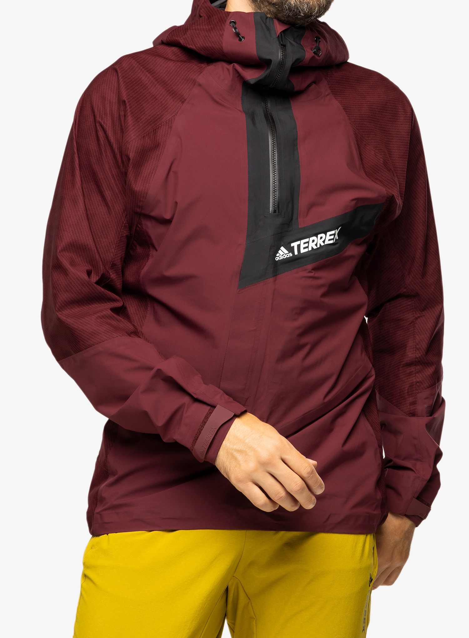 Vjetrovka adidas TERREX Primeknit - shadow red
