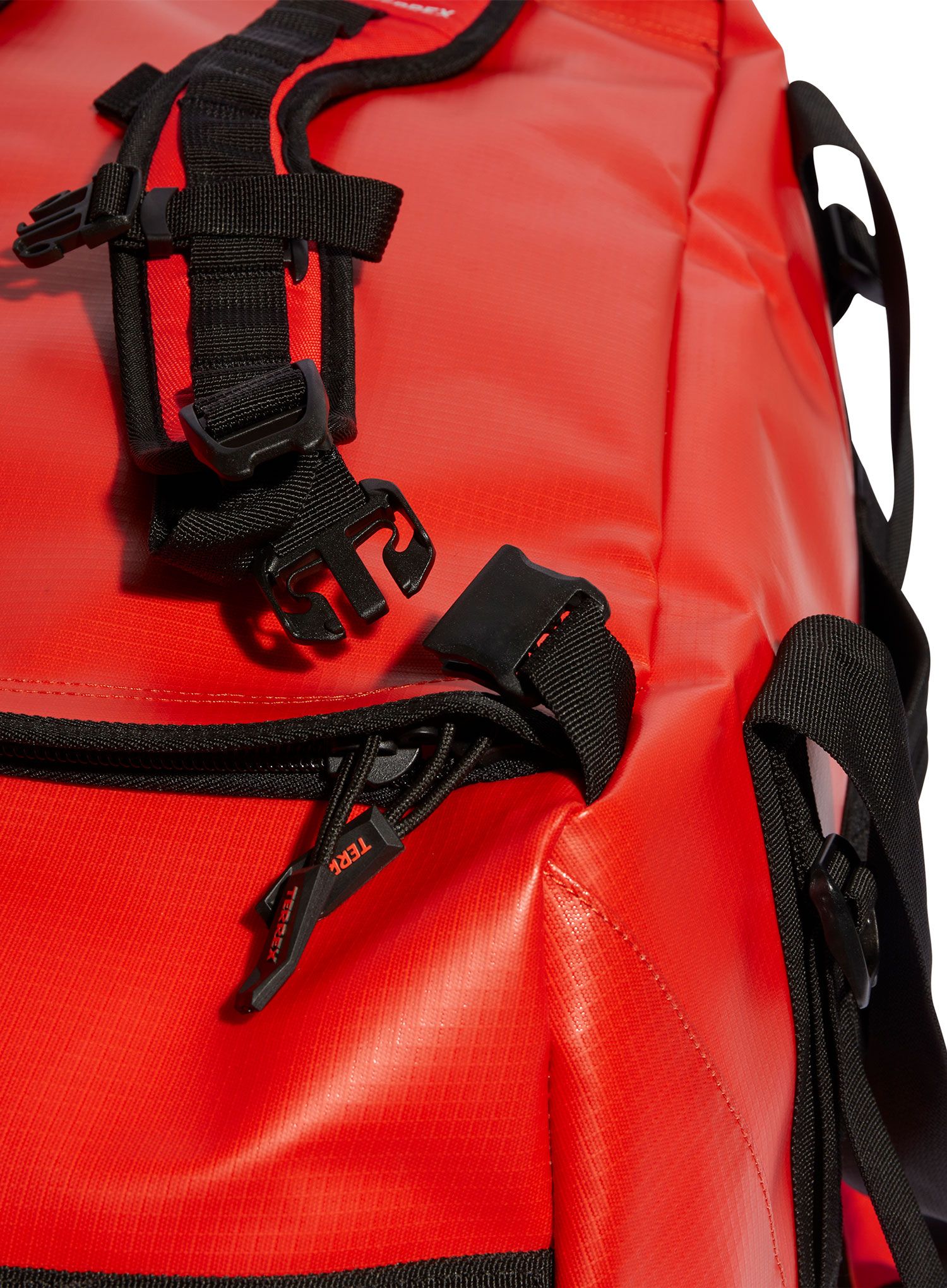 Putna torba adidas TERREX RAIN.RDY Expedition Duffel Bag 100 L - semi impact orange/black