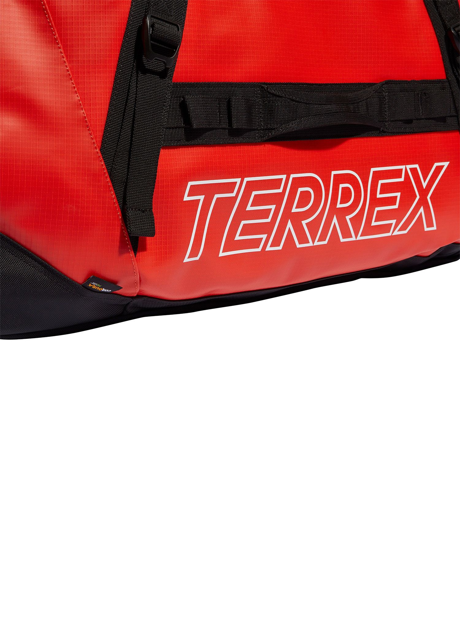 Putna torba adidas TERREX RAIN.RDY Expedition Duffel Bag 100 L - semi impact orange/black