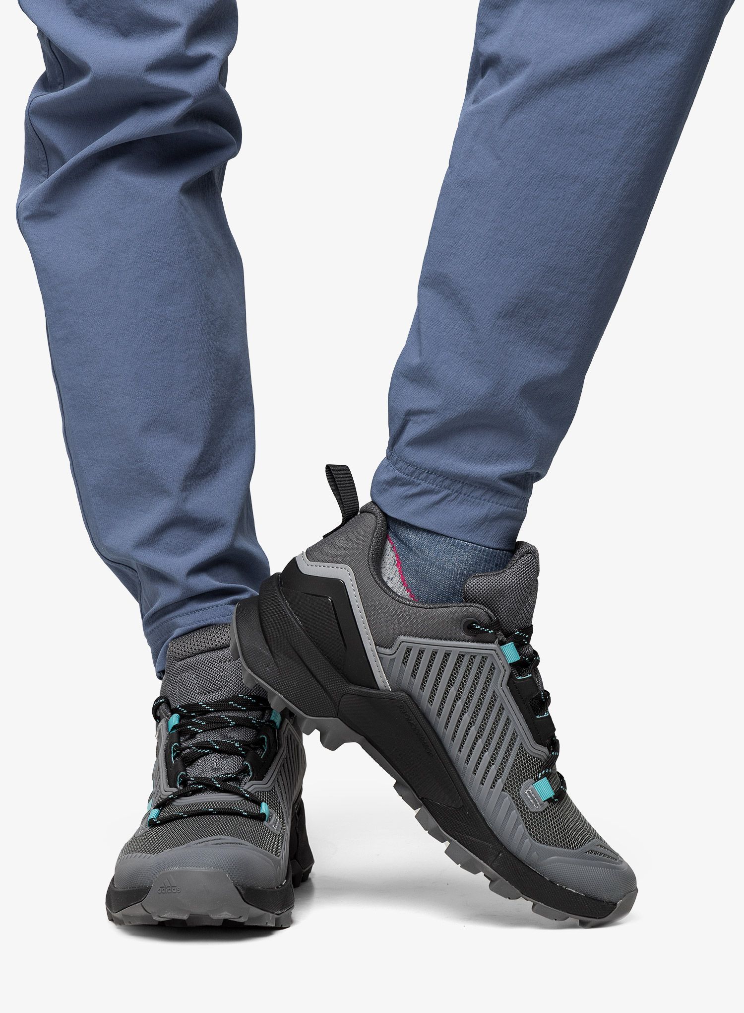 Ženske trekking cipele adidas TERREX Swift R3 - grey five/mint ton/grey three