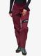 Ženske softshell hlače adidas TERREX Techrock Alpine Climbing Pants - shadow red