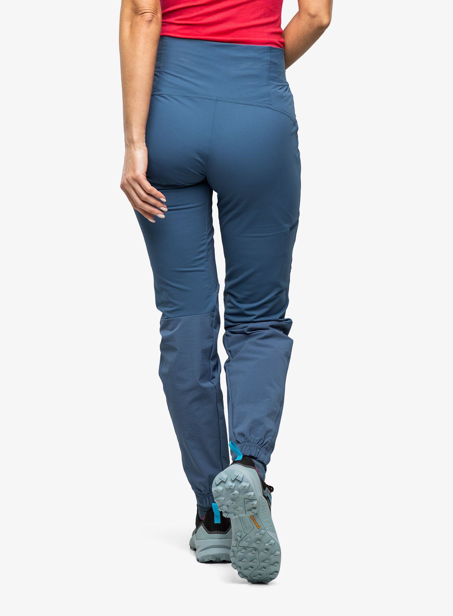 Ženske planinarske hlače adidas TERREX Techrock Alpine Climbing Pants - wonder steel