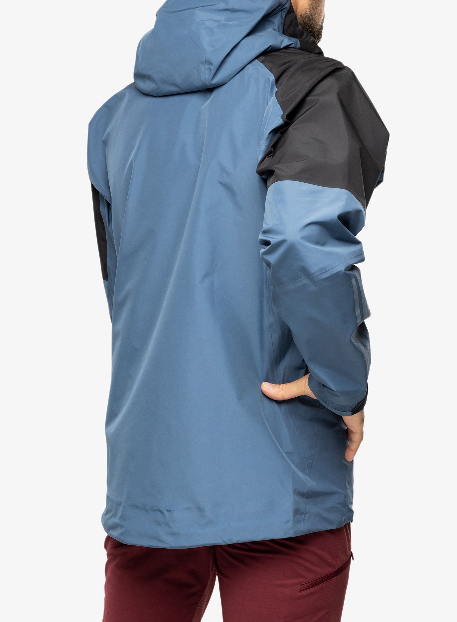 Kišna jakna adidas TERREX Techrock GORE-TEX Pro Jkt - wonder steel