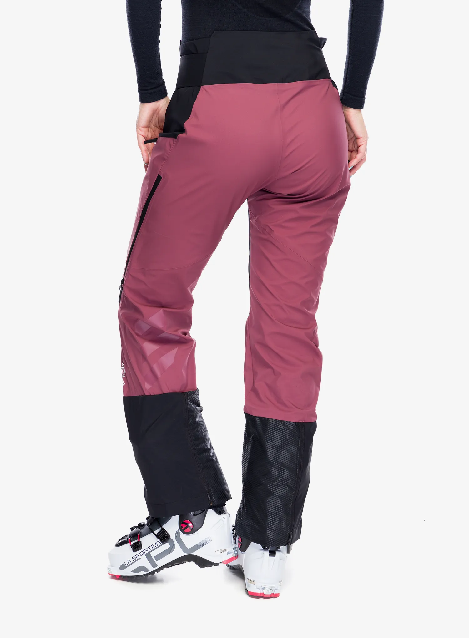 Ženske hlače adidas TERREX Techrock Tour Softshell Pants - black/quiet crimson