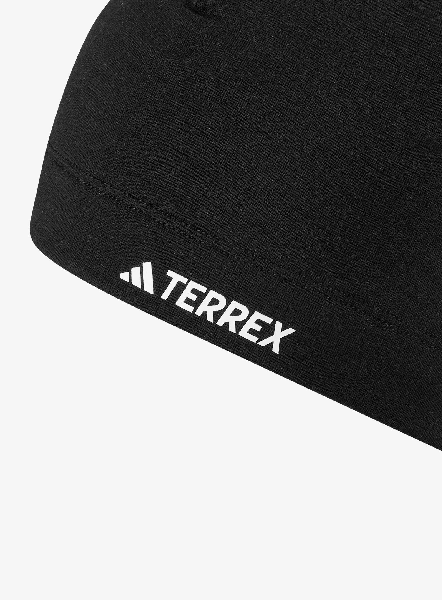 Termo kapa adidas TERREX Merino Light Beanie - black/white