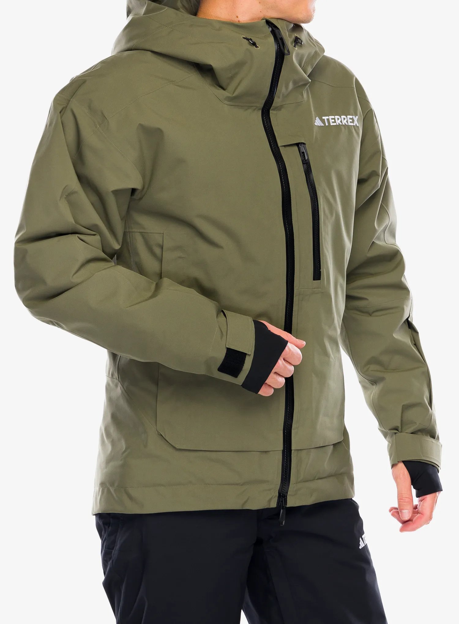 Skijaška jakna adidas TERREX Xperior 2L Insulated RAIN.RDY Jacket - olive strata