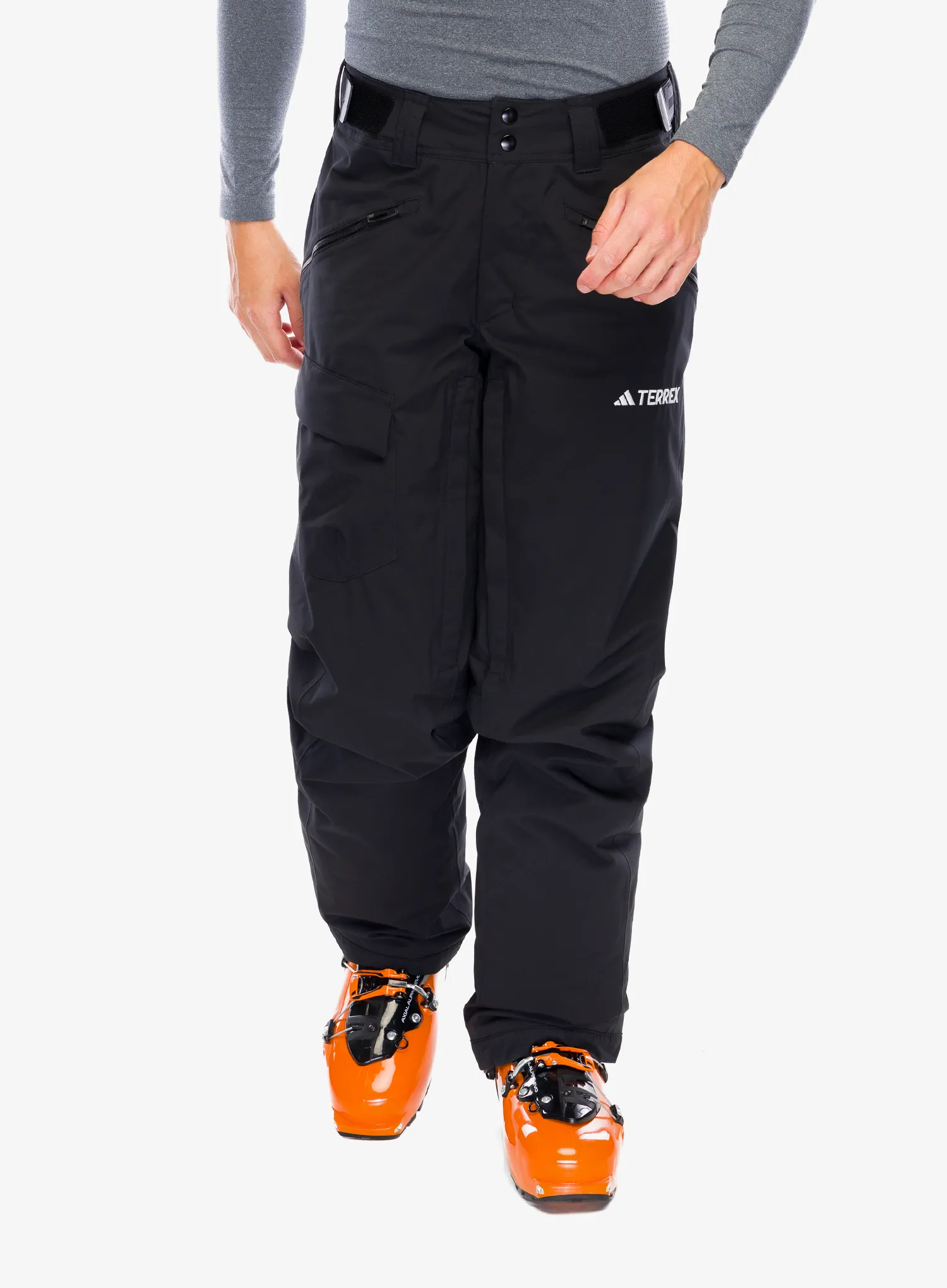 Skijaške hlače adidas TERREX Xperior 2L Insulated Tech Pants - black/white