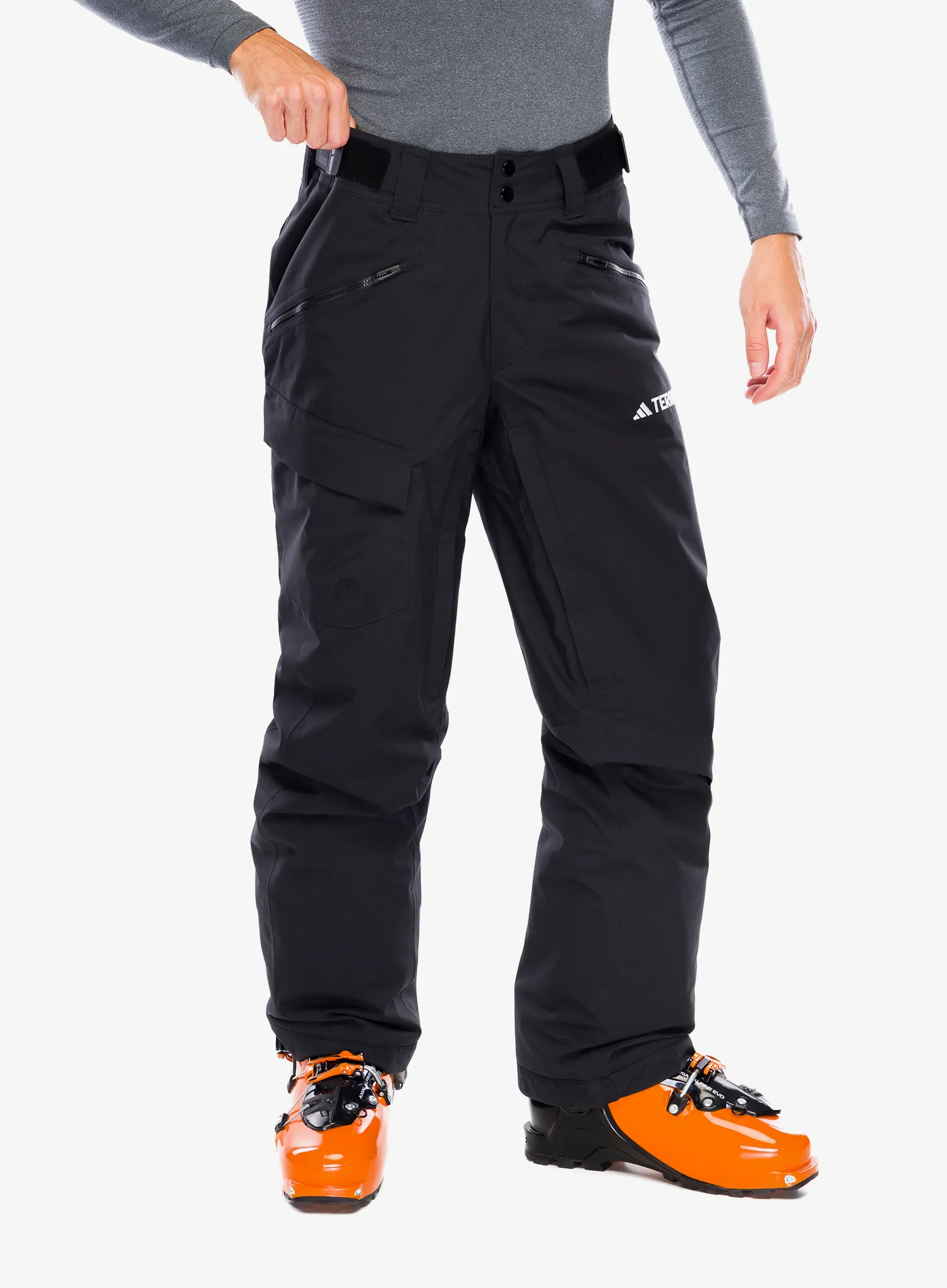 Skijaške hlače adidas TERREX Xperior 2L Insulated Tech Pants - black/white