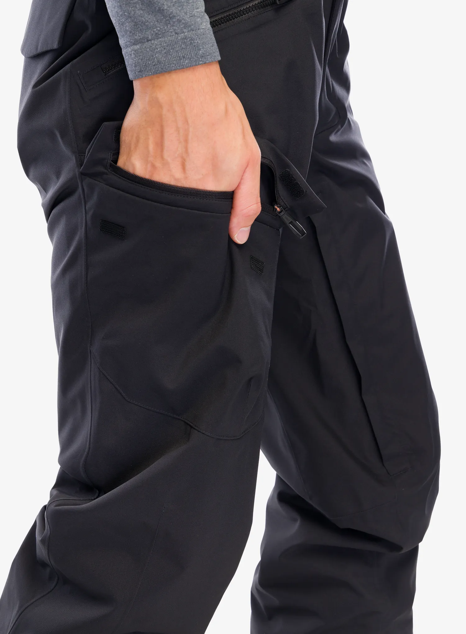 Skijaške hlače adidas TERREX Xperior 2L Insulated Tech Pants - black/white