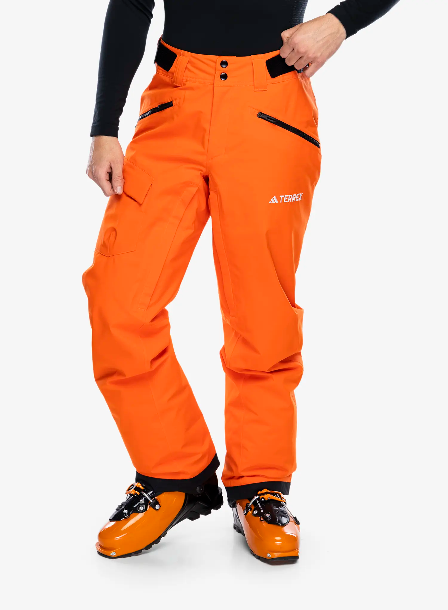 Skijaške hlače adidas TERREX Xperior 2L Insulated Tech Pants - semi impact orange/white
