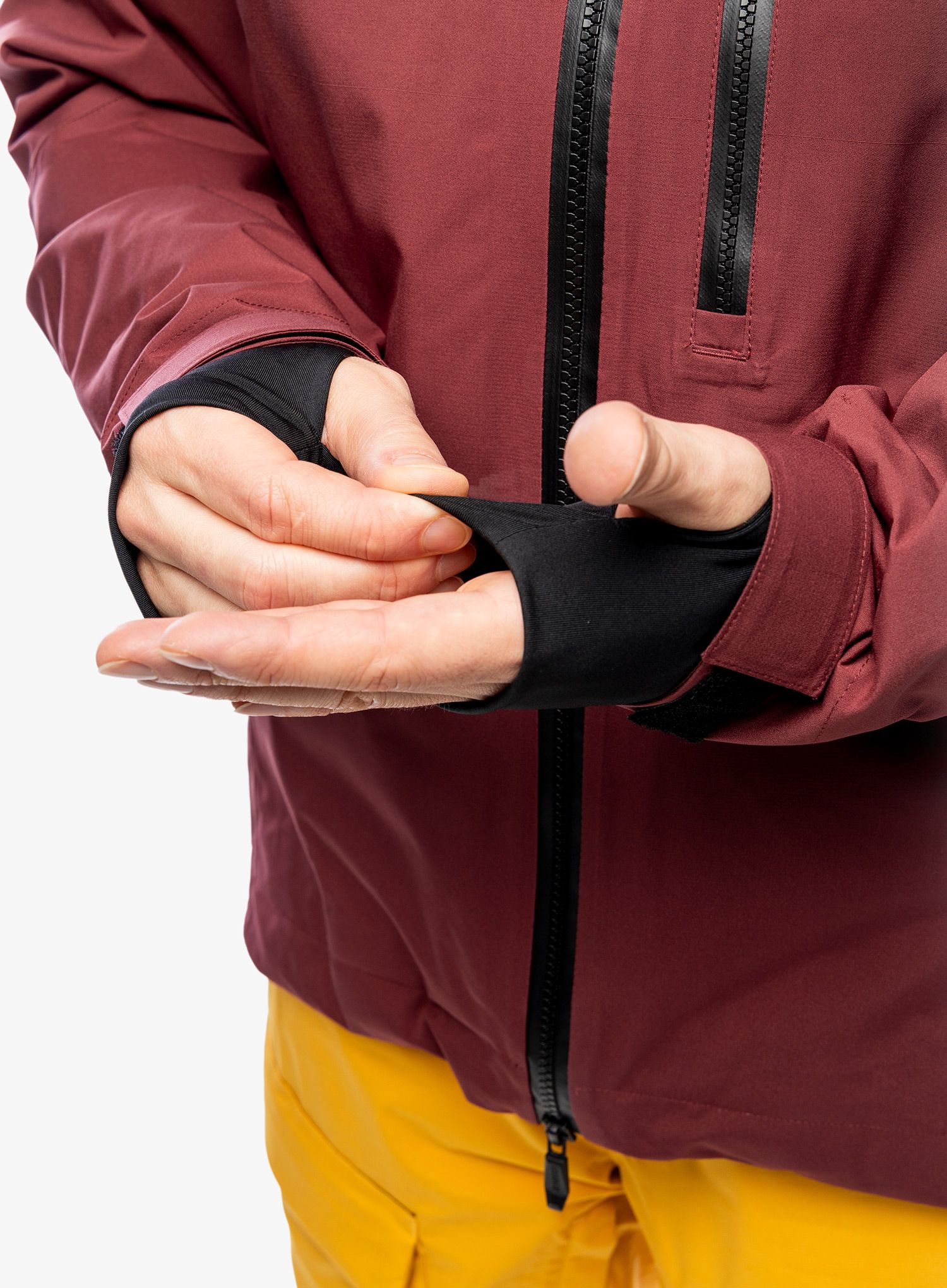 Jakna adidas TERREX Xperior 3in1 RAIN.RDY Jacket - shadow red