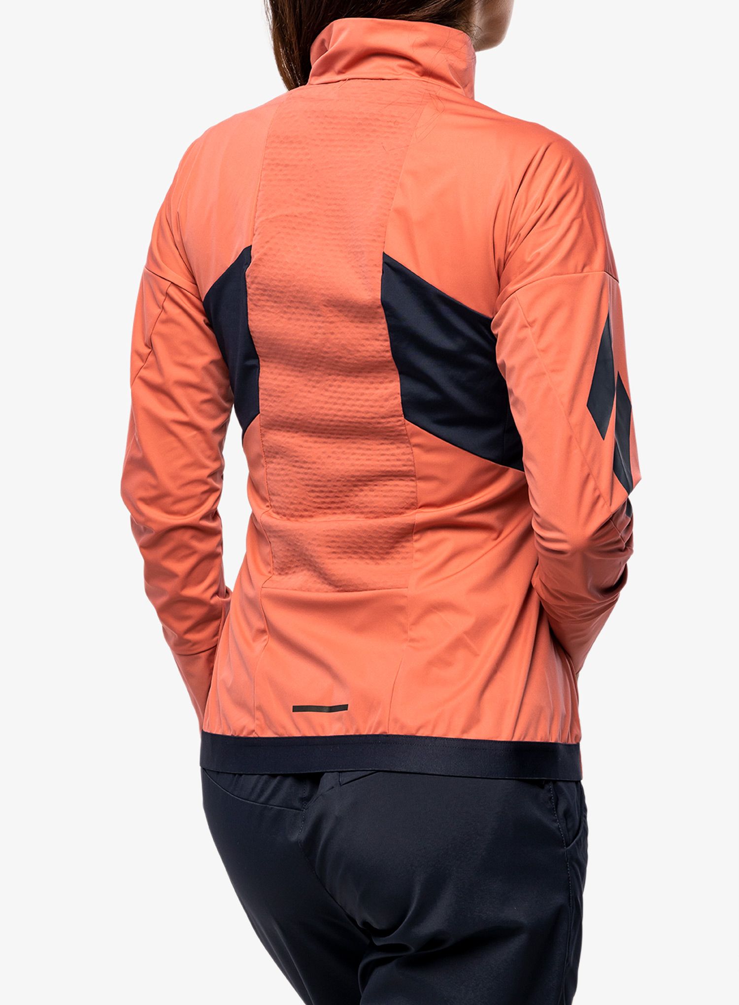 Ženska jakna za trčanje adidas TERREX Xperior Cross-Country Ski Soft Shell Jacket - wonder red