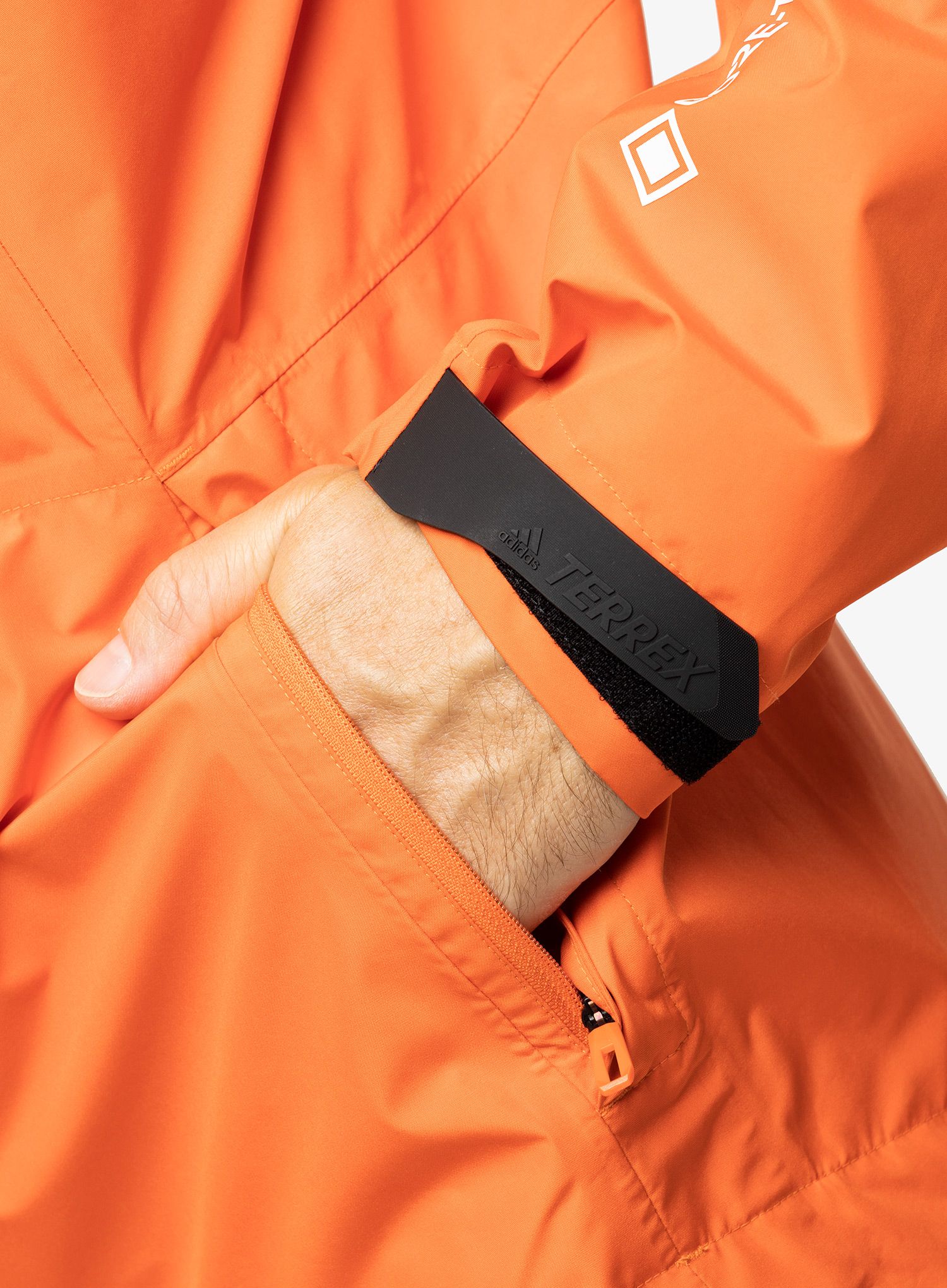 Kišna jakna adidas TERREX Xperior GORE-TEX Paclite Rain Jacket - semi impact orange