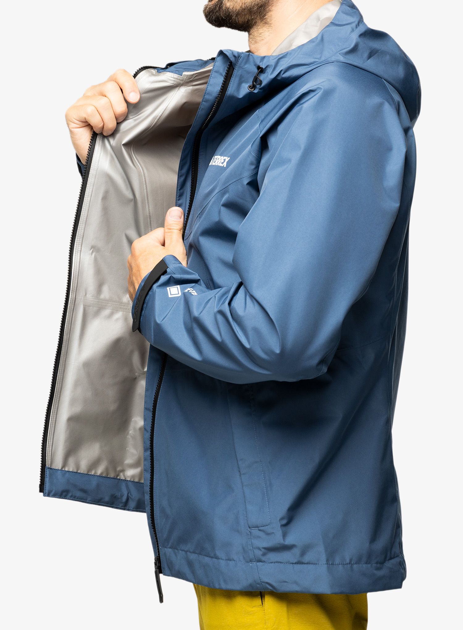 Kišna jakna adidas TERREX Xperior GORE-TEX Paclite Rain Jacket - wonder steel