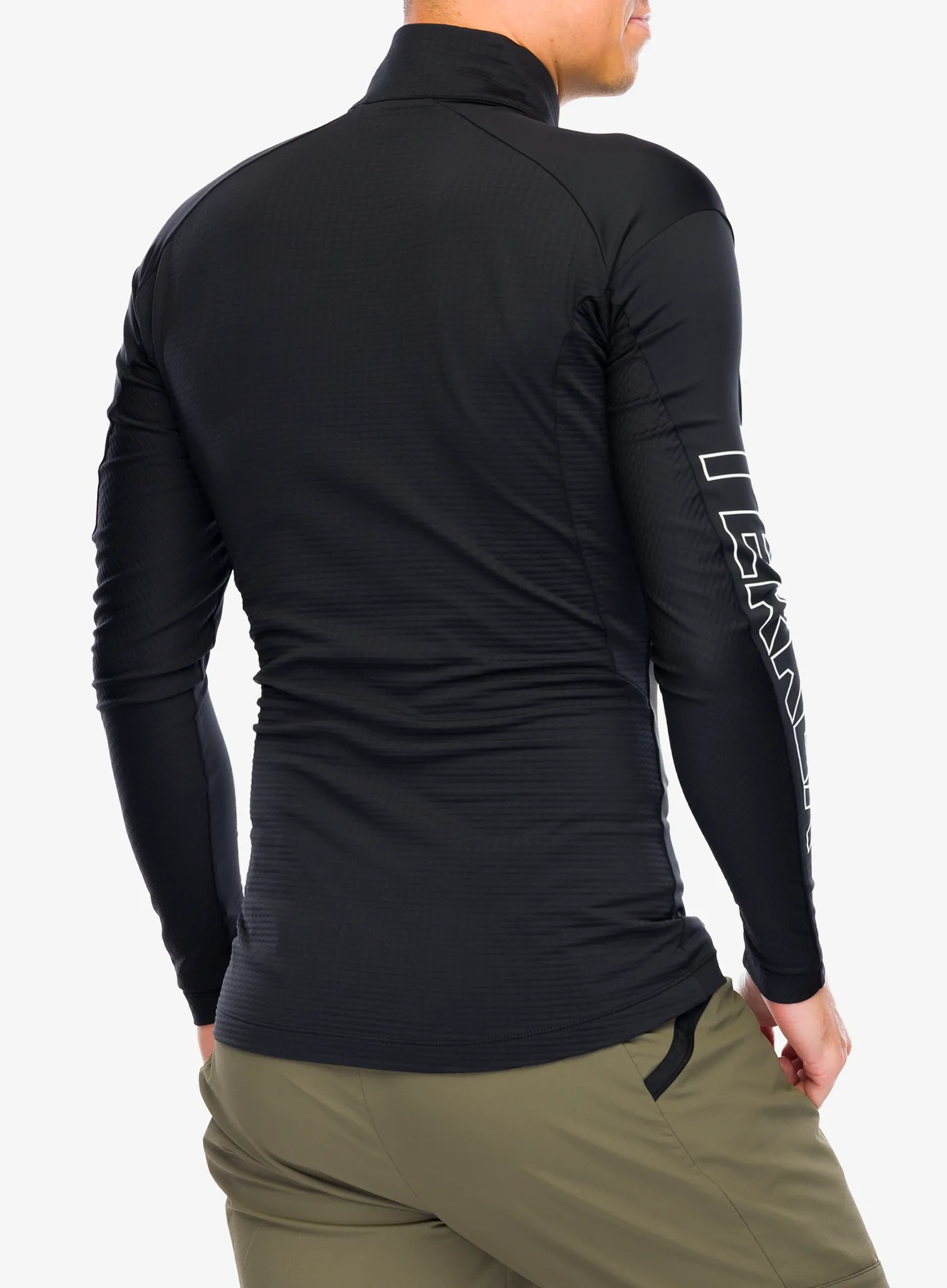 Dukserica s 1/2 patentnim zatvaračem adidas TERREX Xperior Longsleeve - black