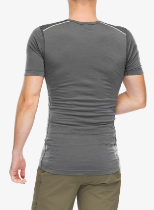 Termo majica adidas TERREX Xperior Merino 150 Baselayer SS - grey five