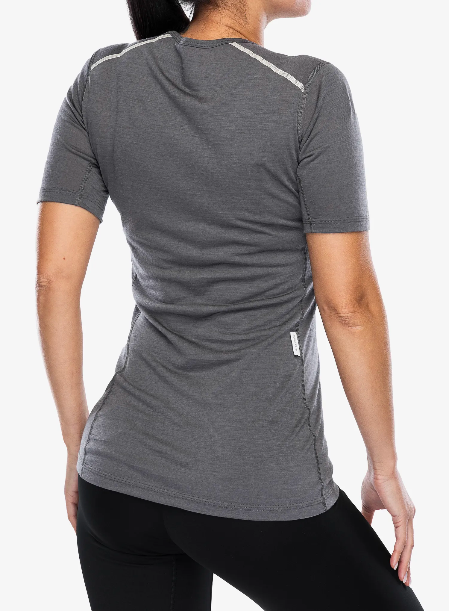 Ženska termoaktivna dukserica adidas TERREX Xperior Merino 150 Baselayer SS - grey five