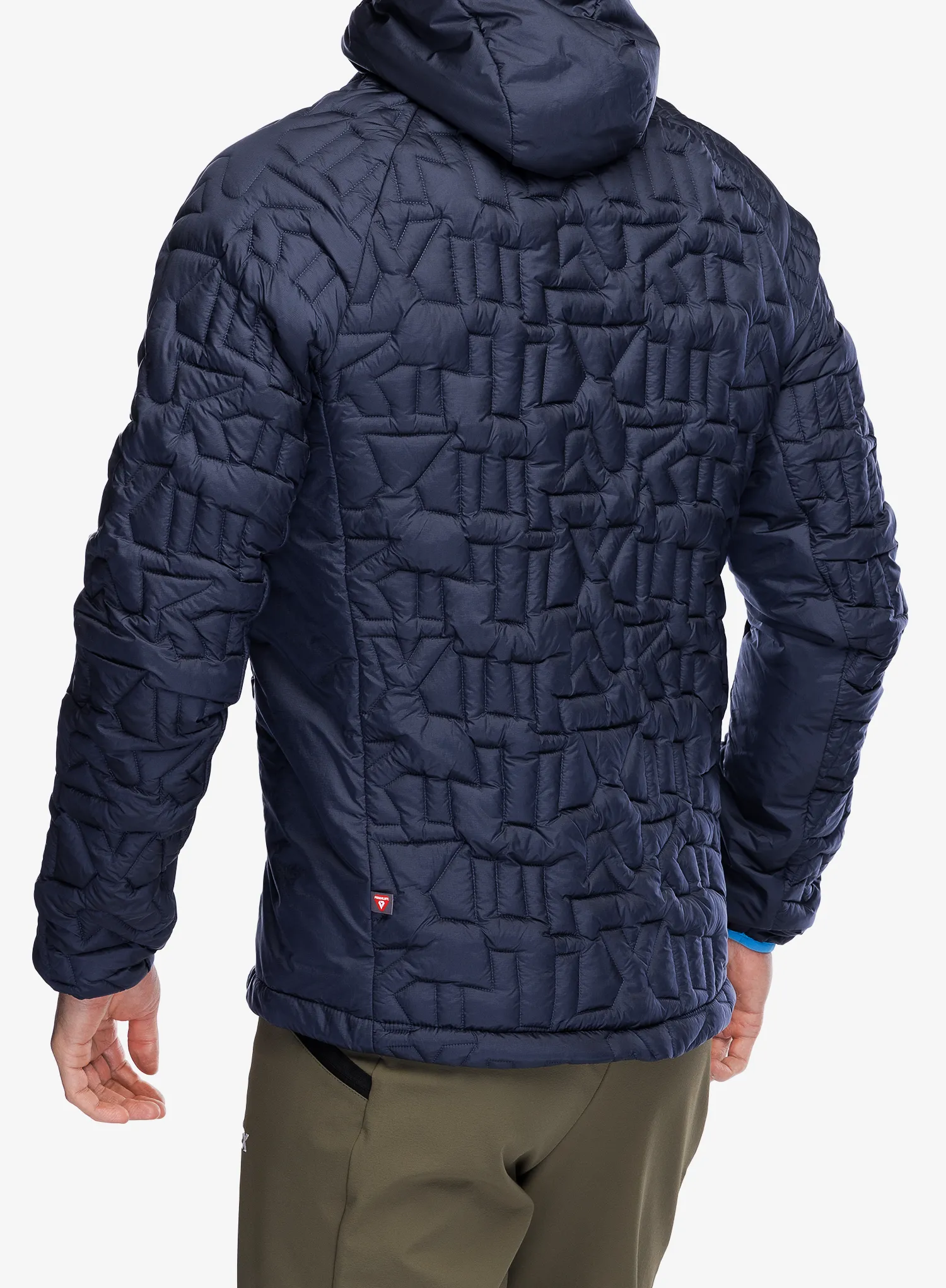 Jakna s postavom adidas TERREX Xperior PrimaLoft Loose Fill Insulated Hooded Jkt - shadow navy