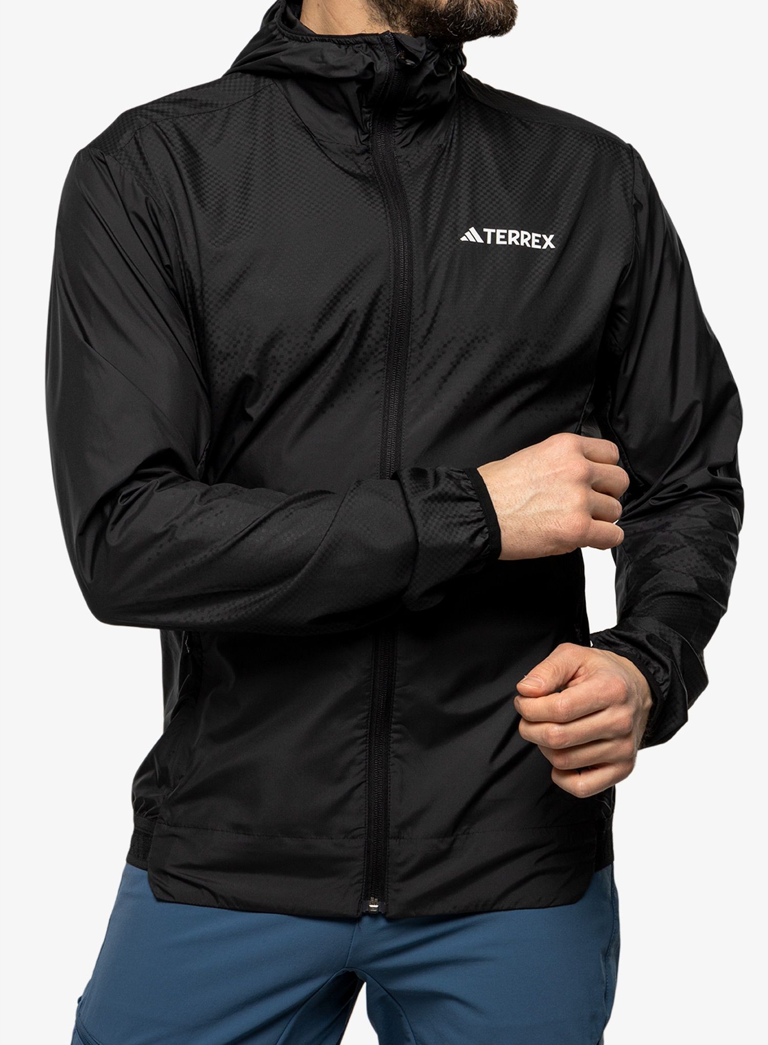 Jakna adidas TERREX Xperior Windweave Wind Jacket - black