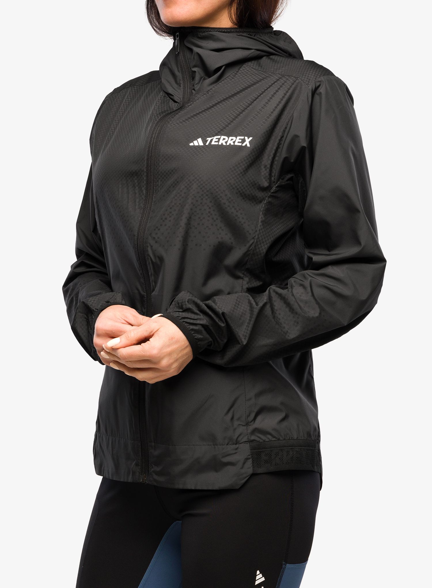 Ženska vjetrovka adidas TERREX Xperior Windweave Wind Jacket - black